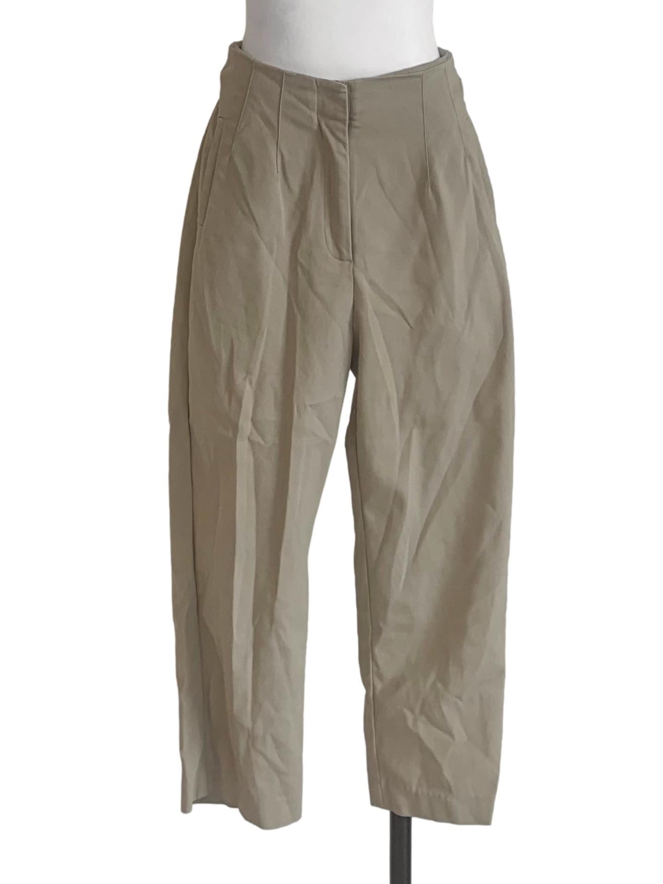 Hazel Wood Beige Barrel Pants LB