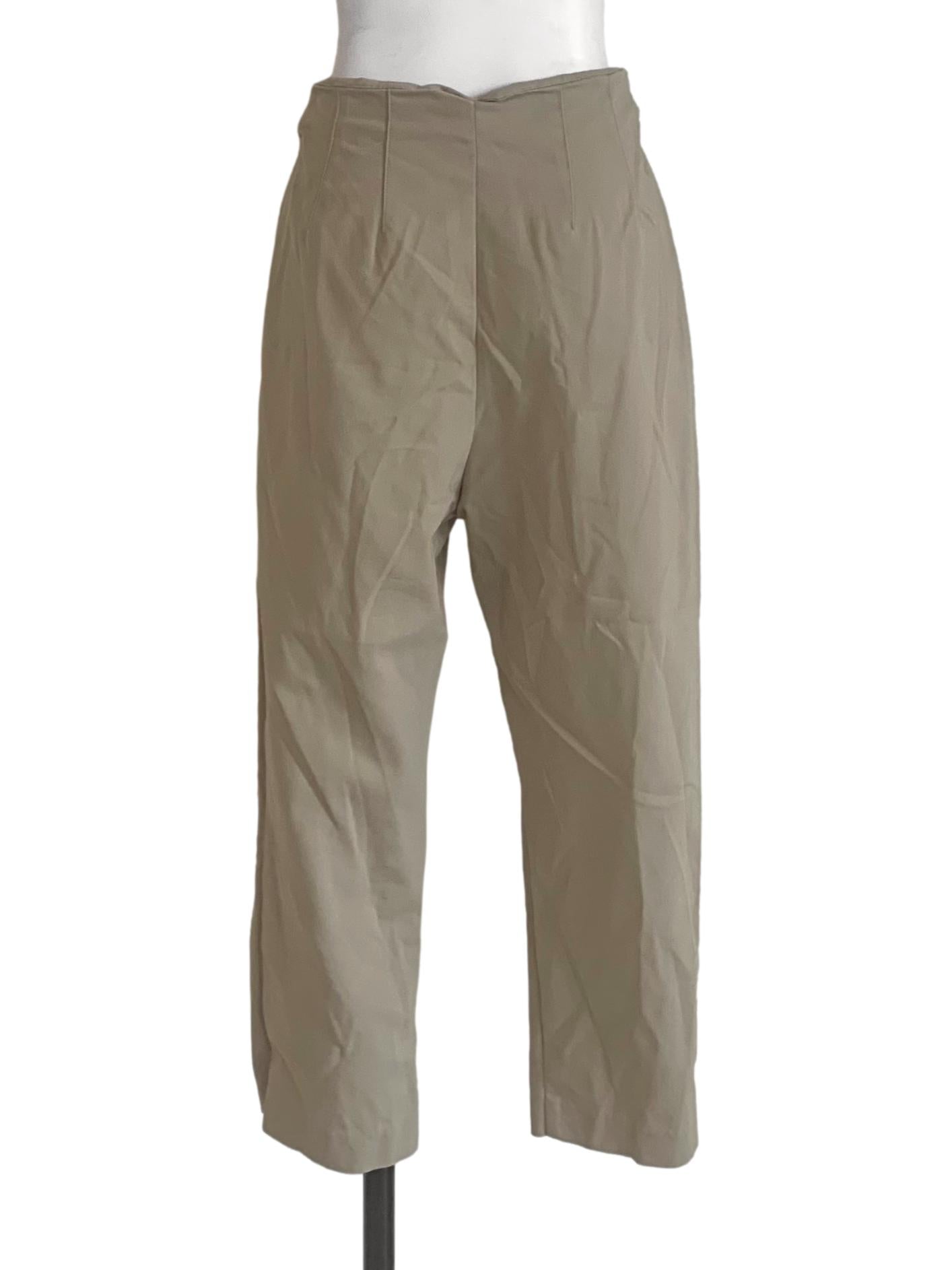 Hazel Wood Beige Barrel Pants LB