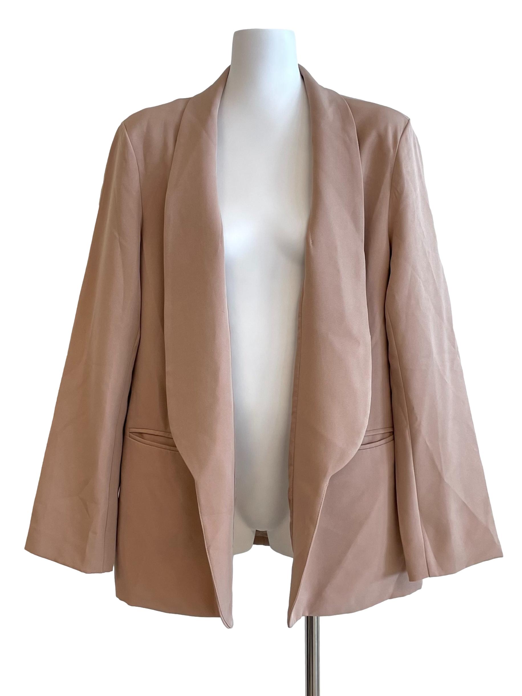 Sepia Open Front Blazer