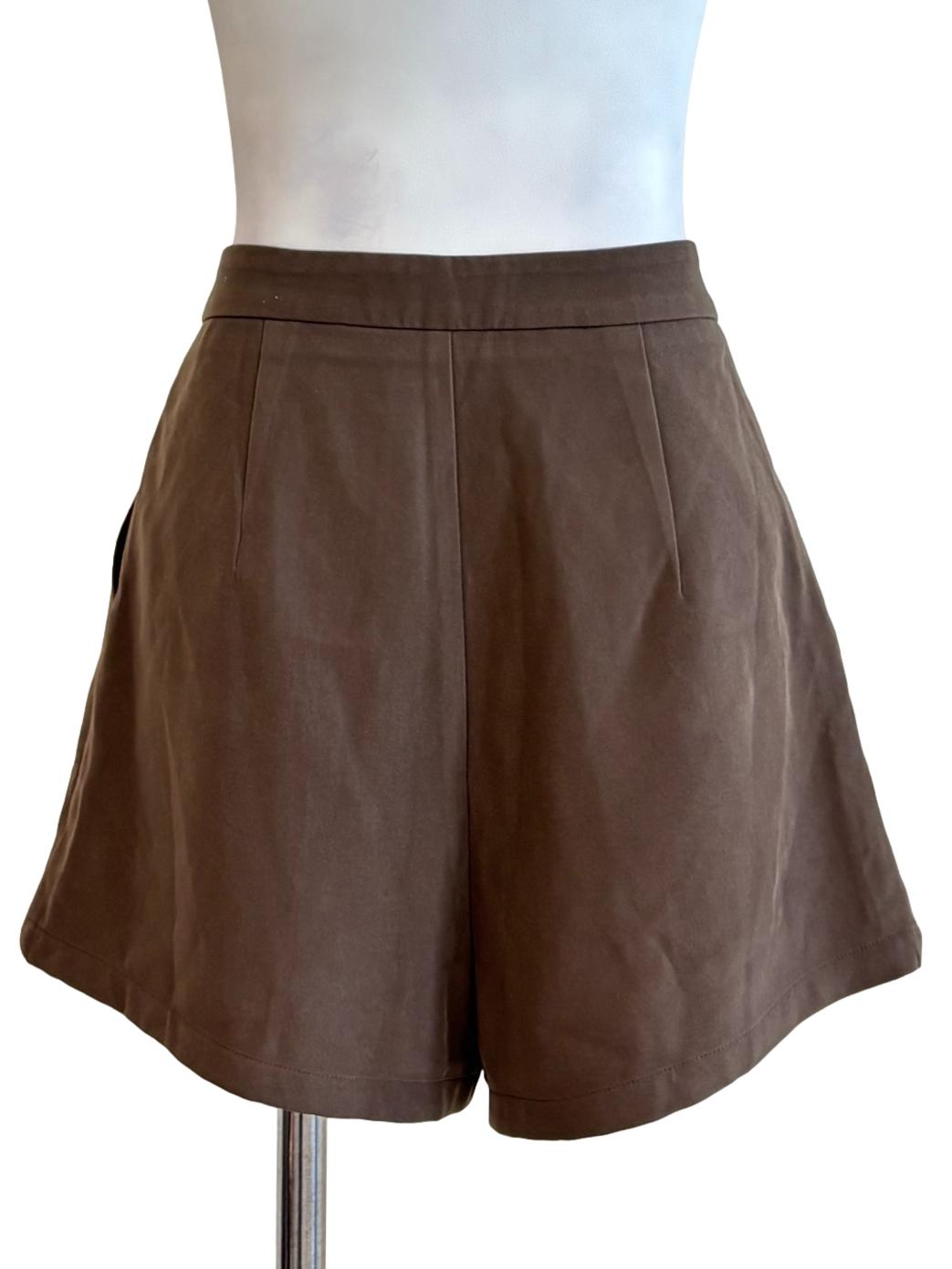 Mocha Relaxed Shorts