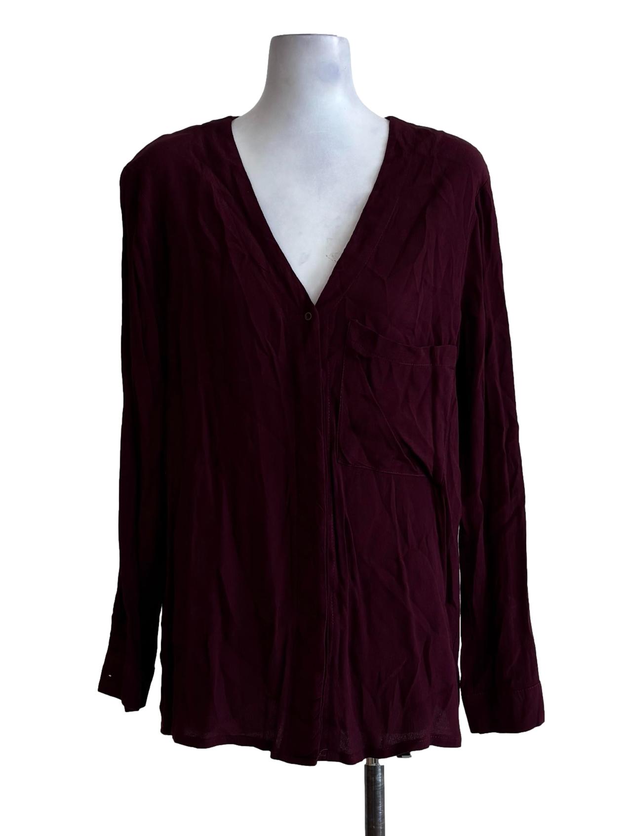 Mahogany Buttoned Shirt