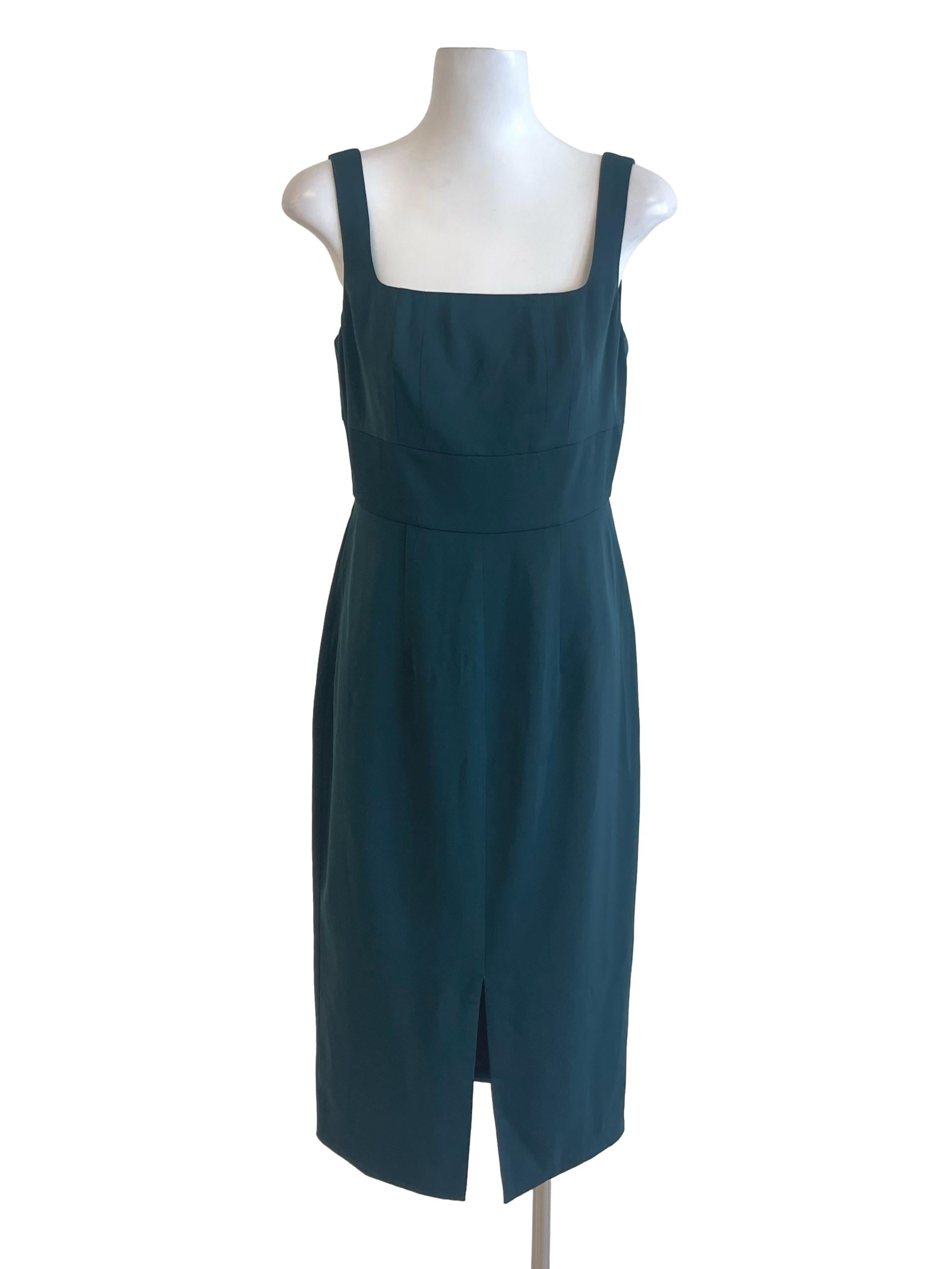 Spruce Square Neck Slit Dress LB