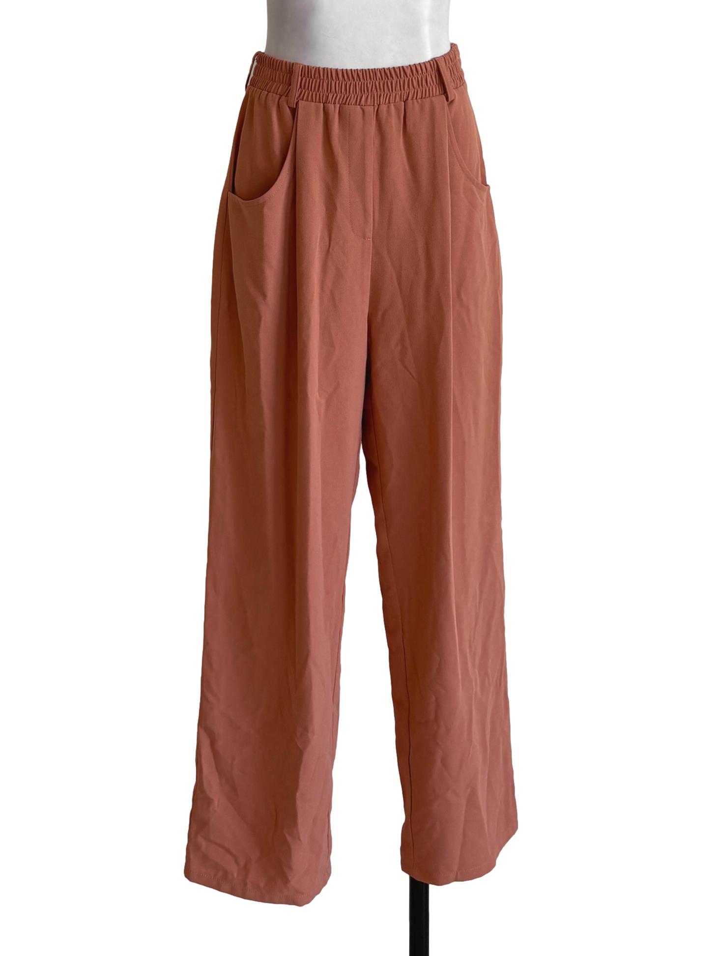 Marmalade Orange Straight Cut Pants