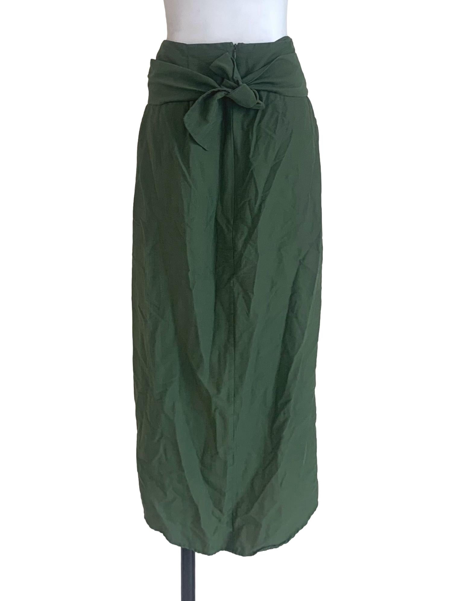Basil Green Sheath Dress LB