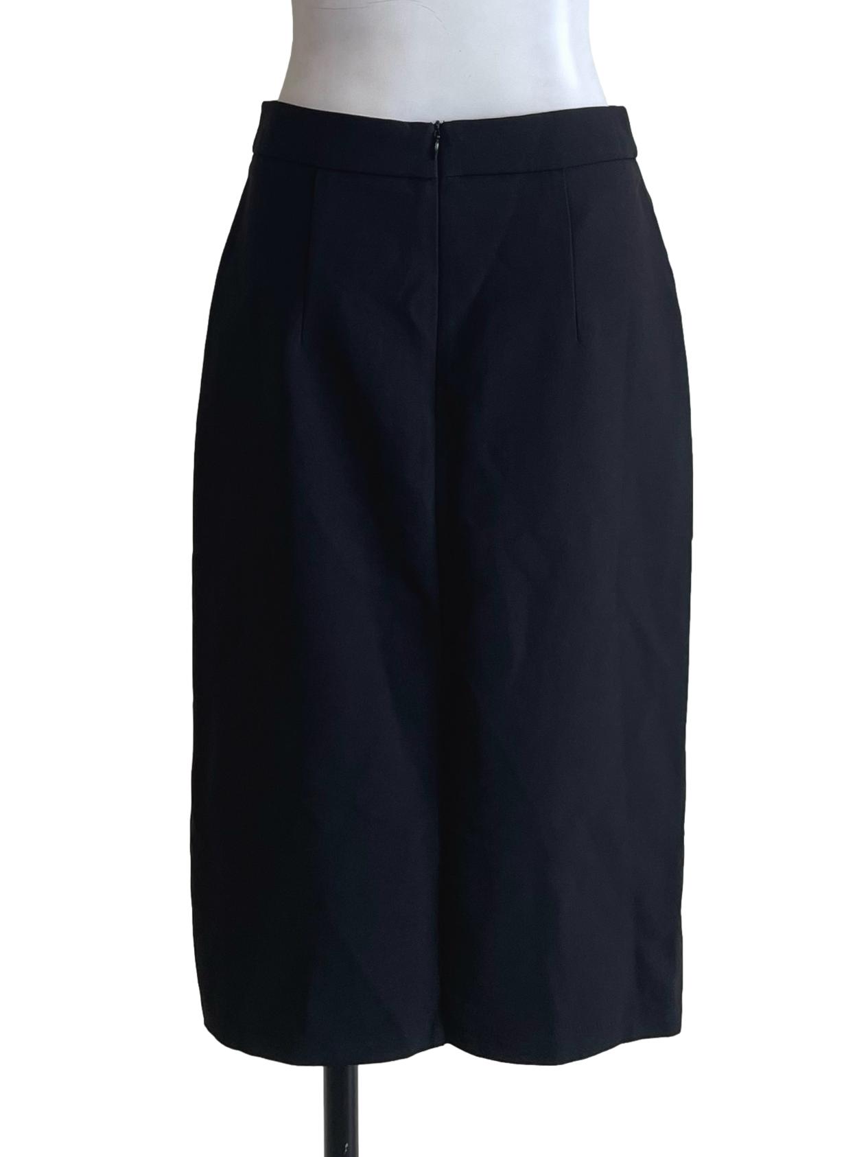 Black A Line Skirt