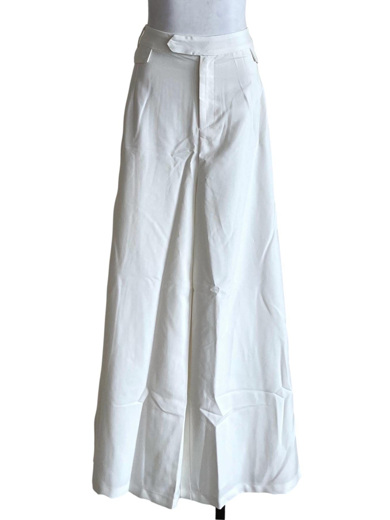 White Harold Tailored Pants