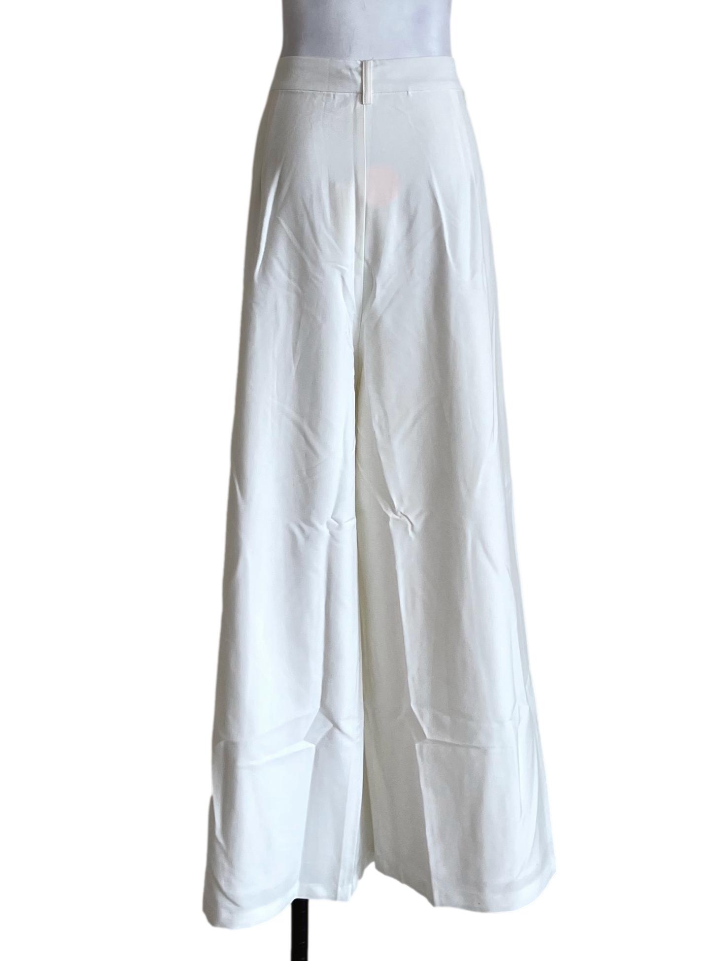 White Harold Tailored Pants