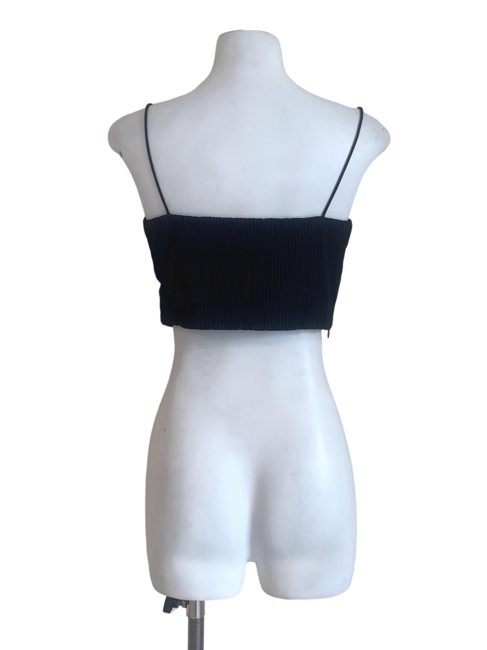 Ebony Black Spaghetti Strap Top