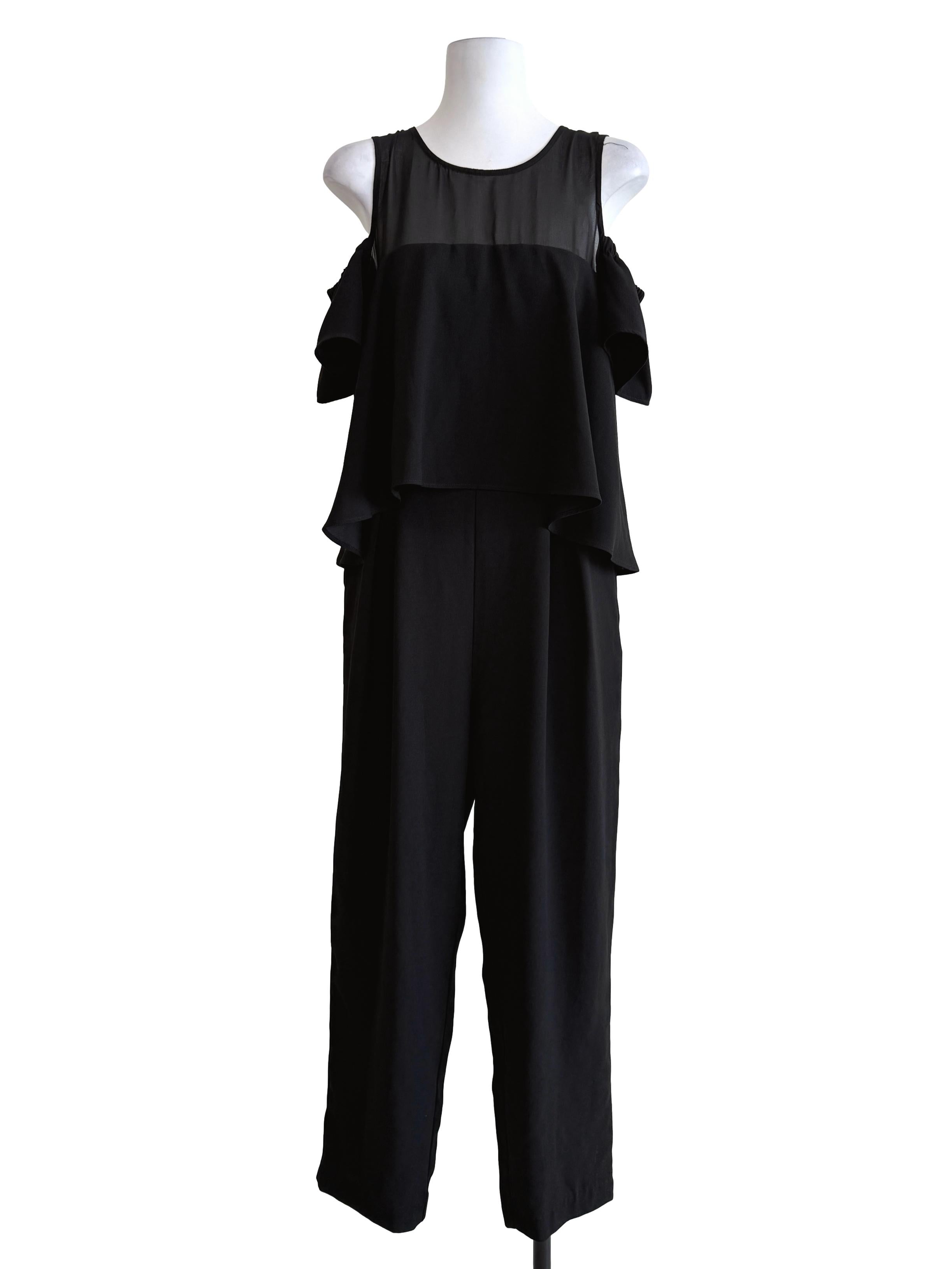 Black  Casual Jumpsuit