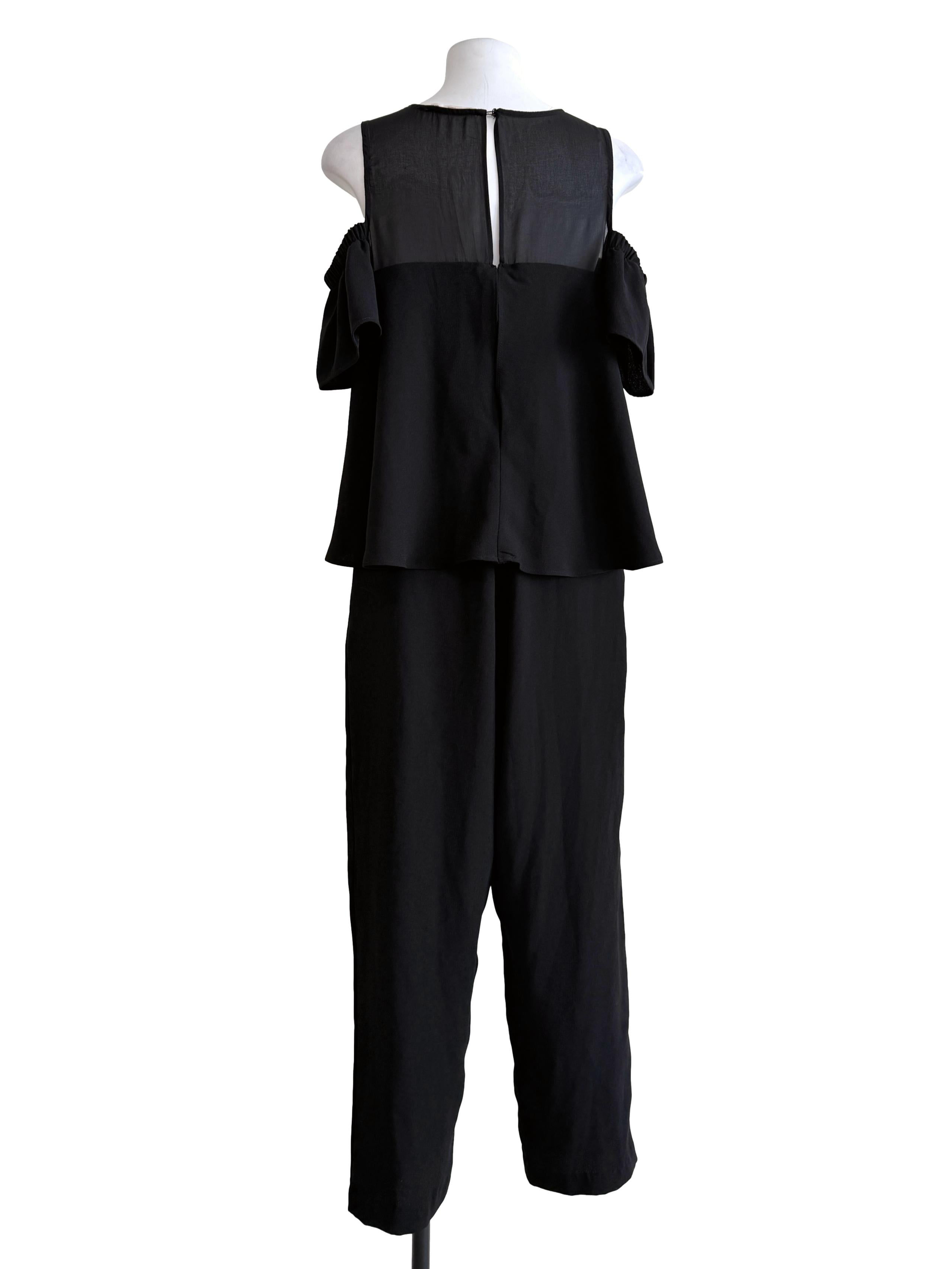 Black  Casual Jumpsuit