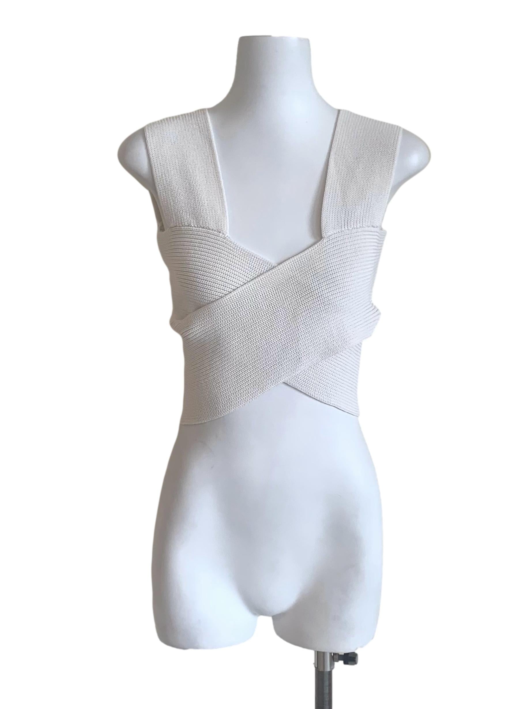 Powder White Tank Top LB