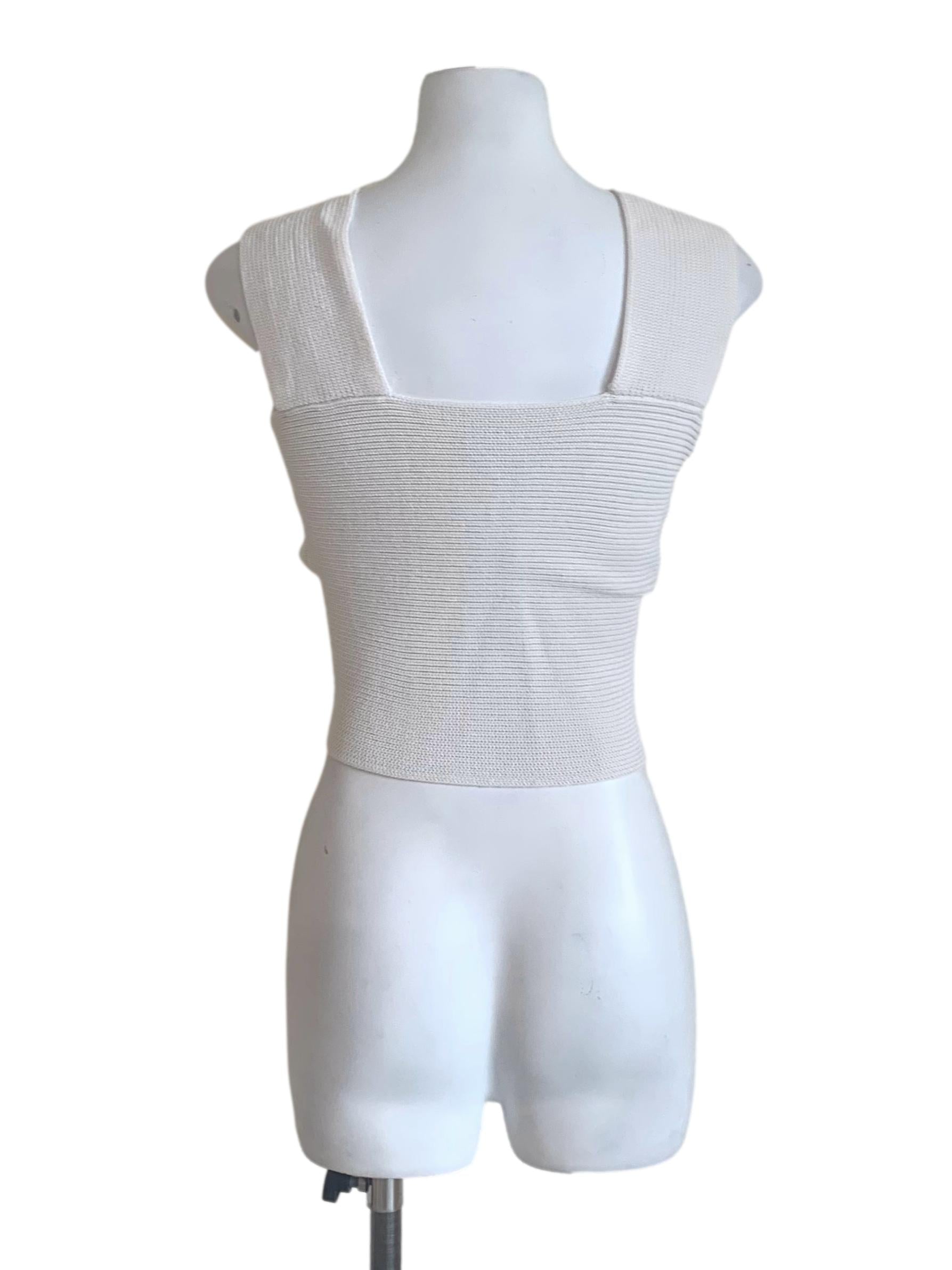 Powder White Tank Top LB