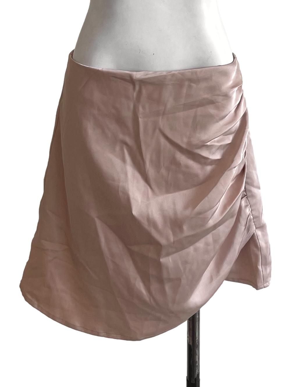 Light Brown Silky Skorts