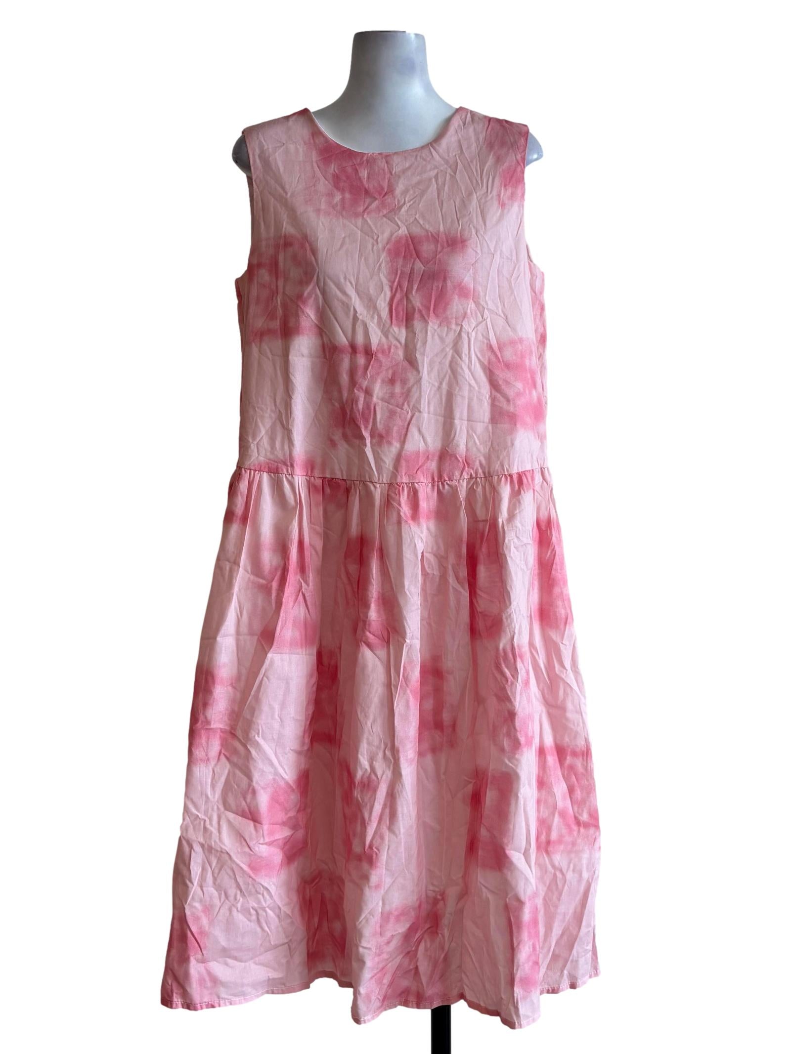 Pastel Pink Sleeveless Dress