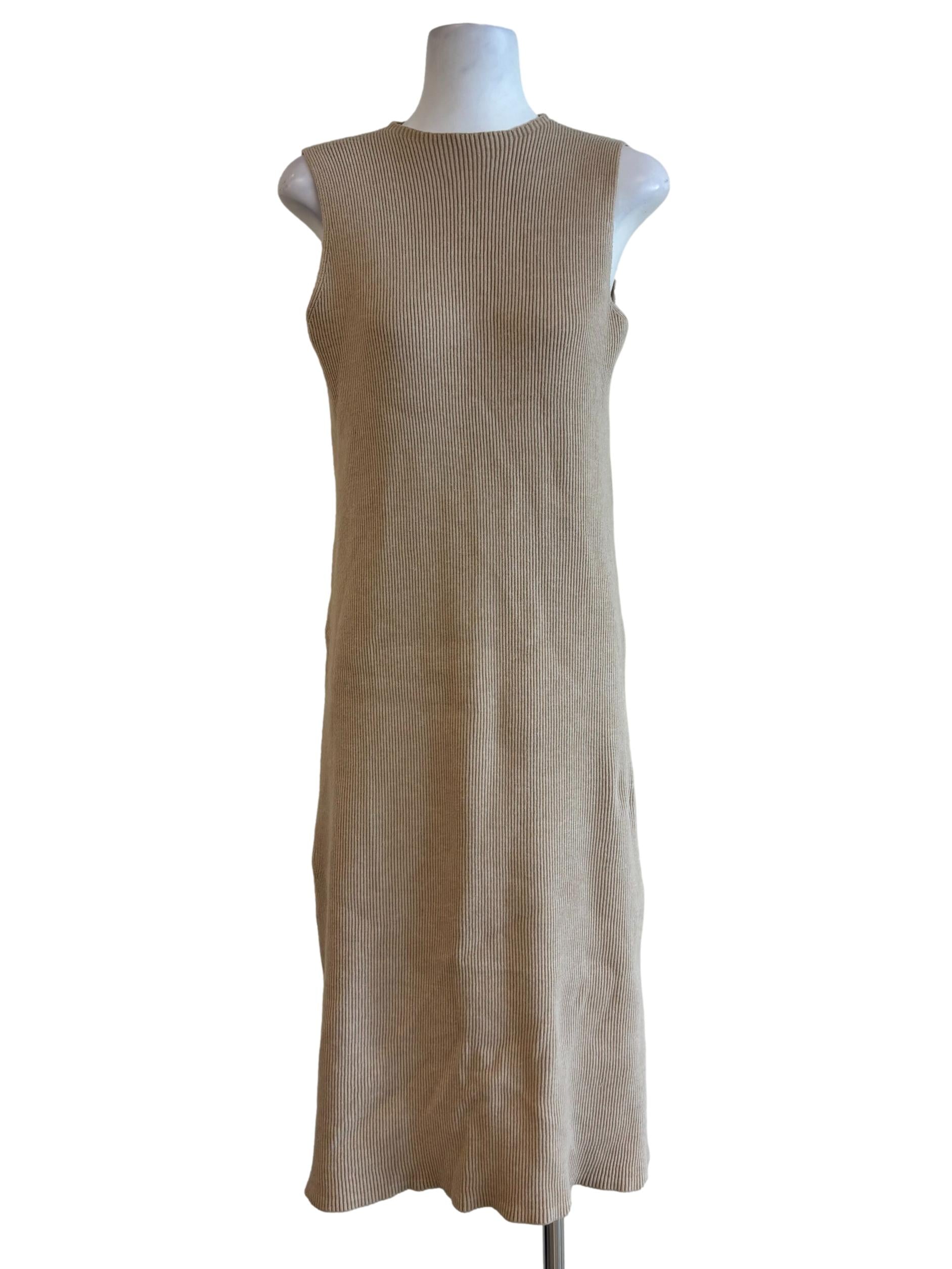 Merino Sleeveless Knit Dress