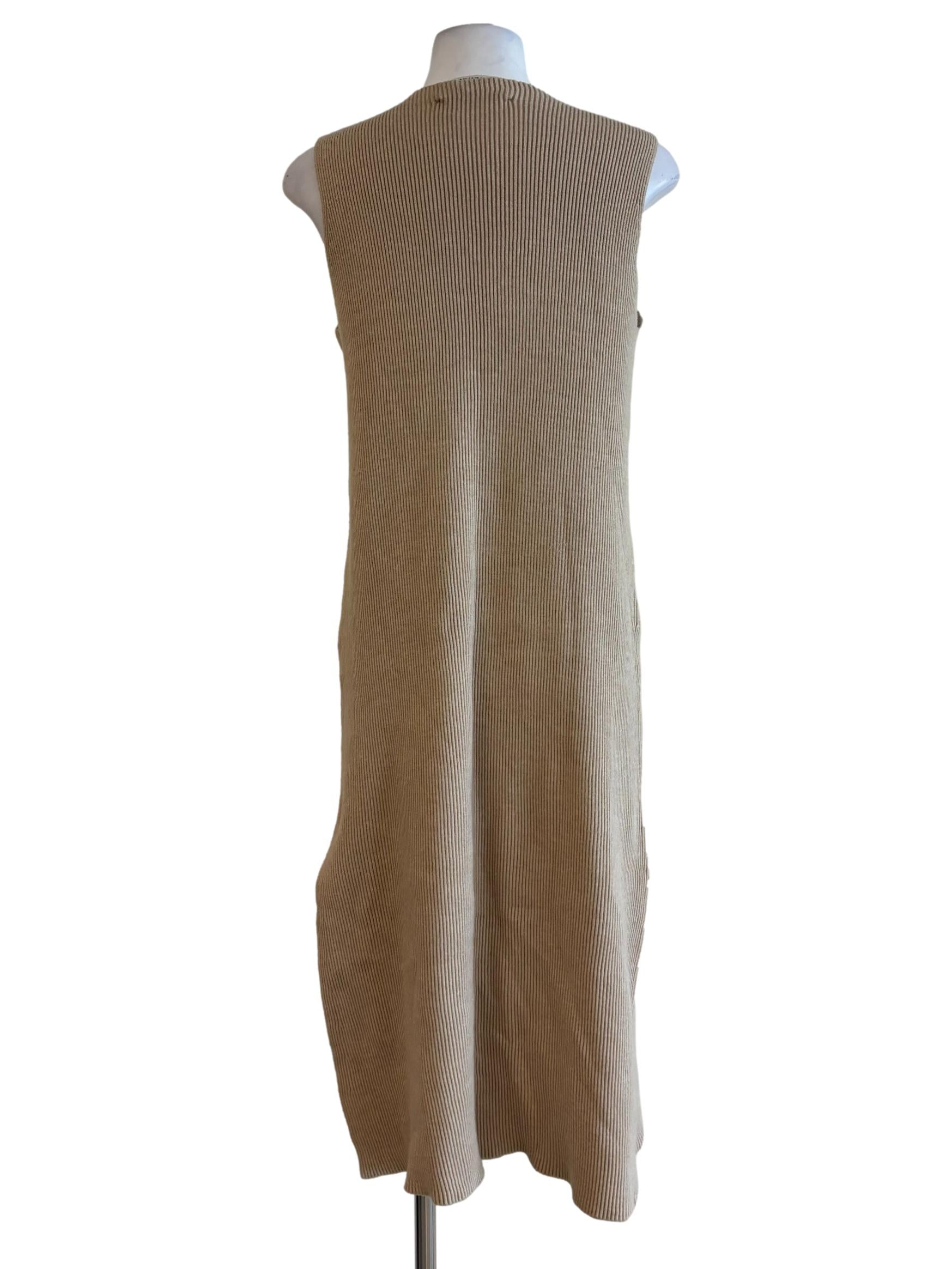 Merino Sleeveless Knit Dress