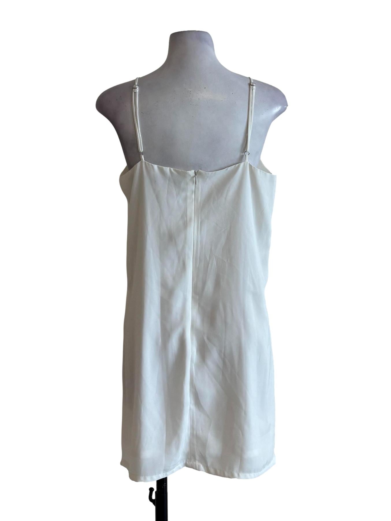 Powder White Camisole Dress