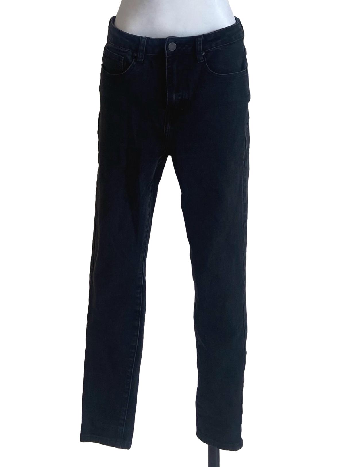Black Twill Skinny Jeans