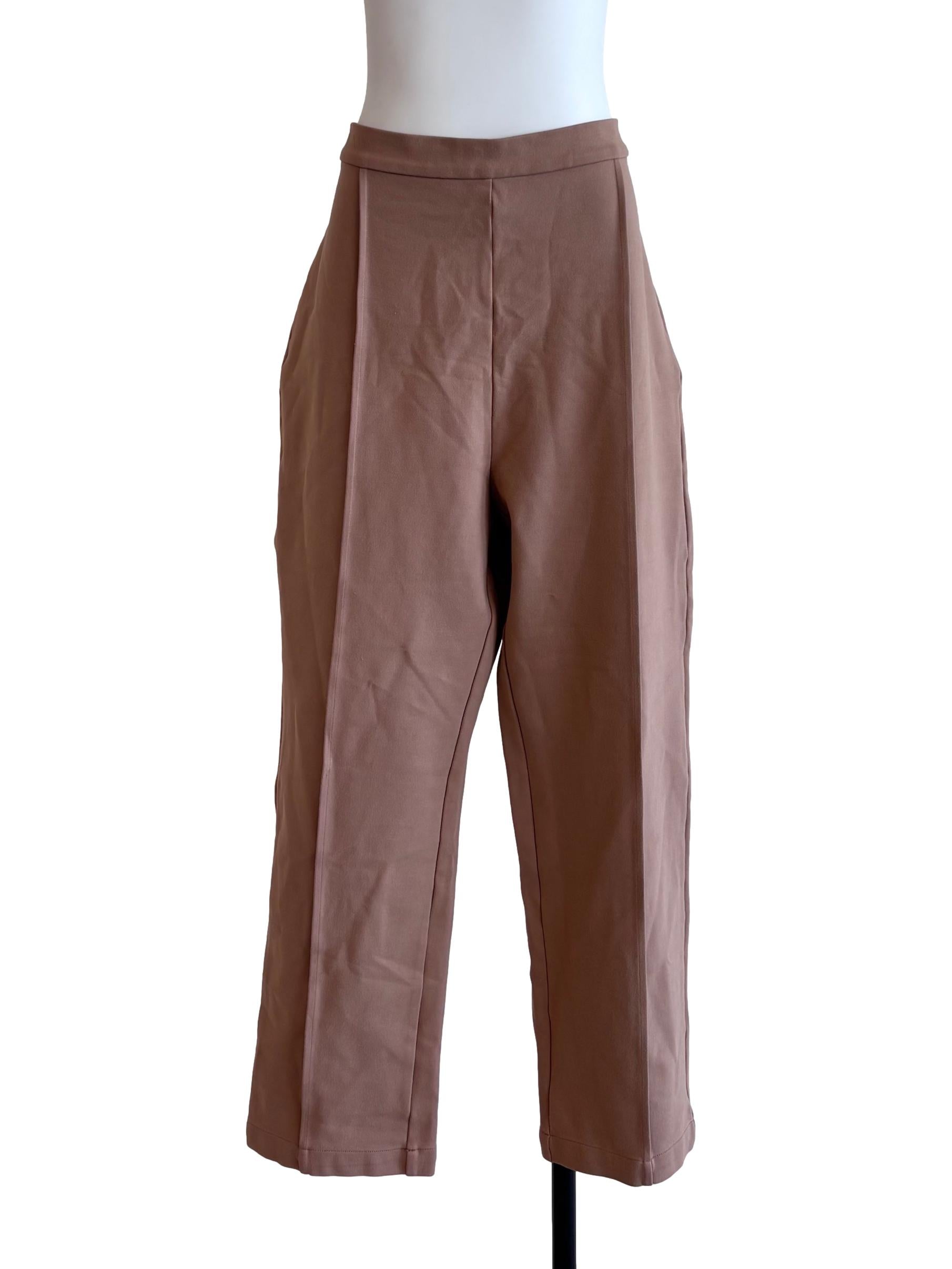 Tawny Brown High Waist Pants LB