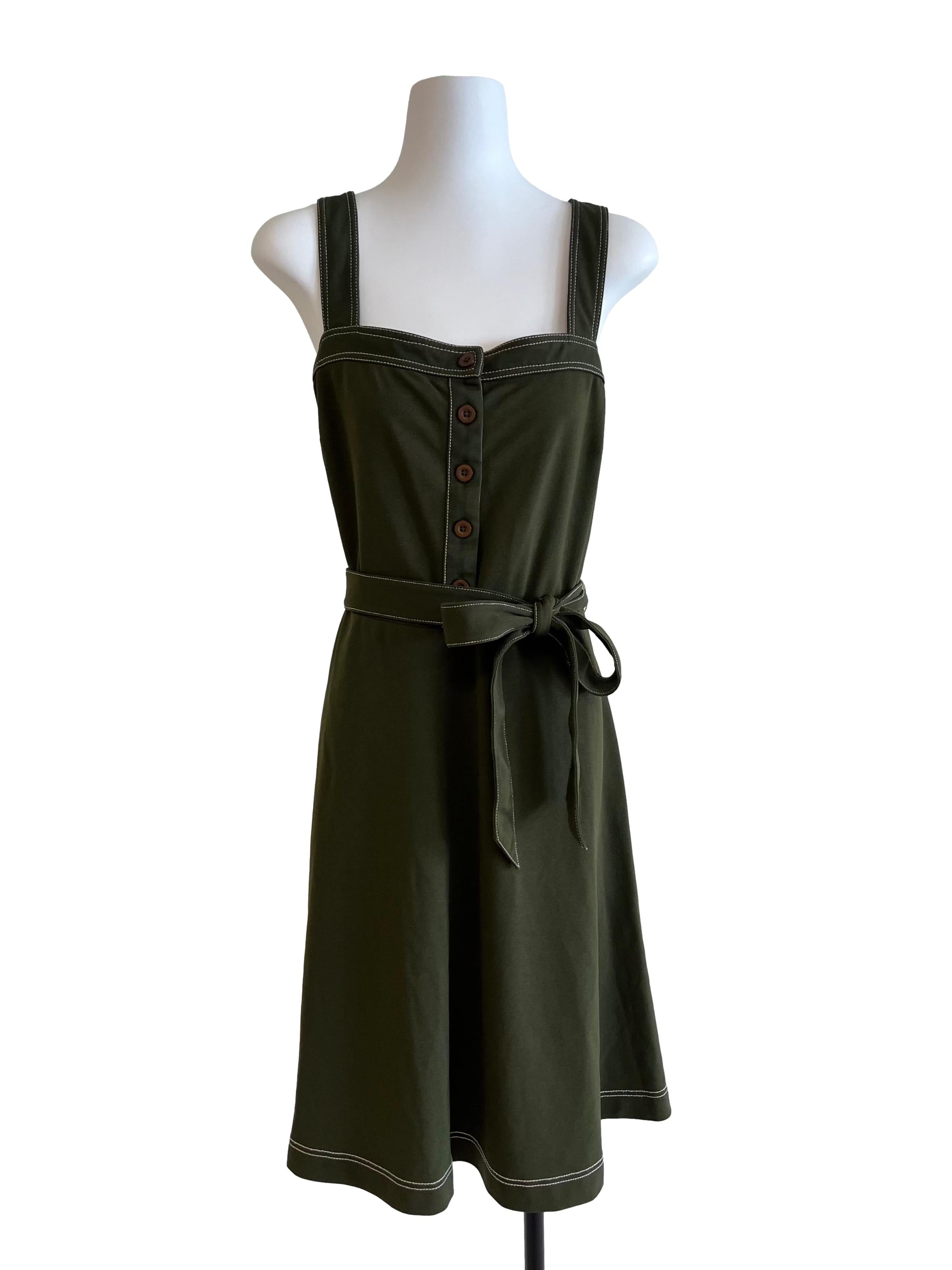 Army Green Emilia Dress CSN