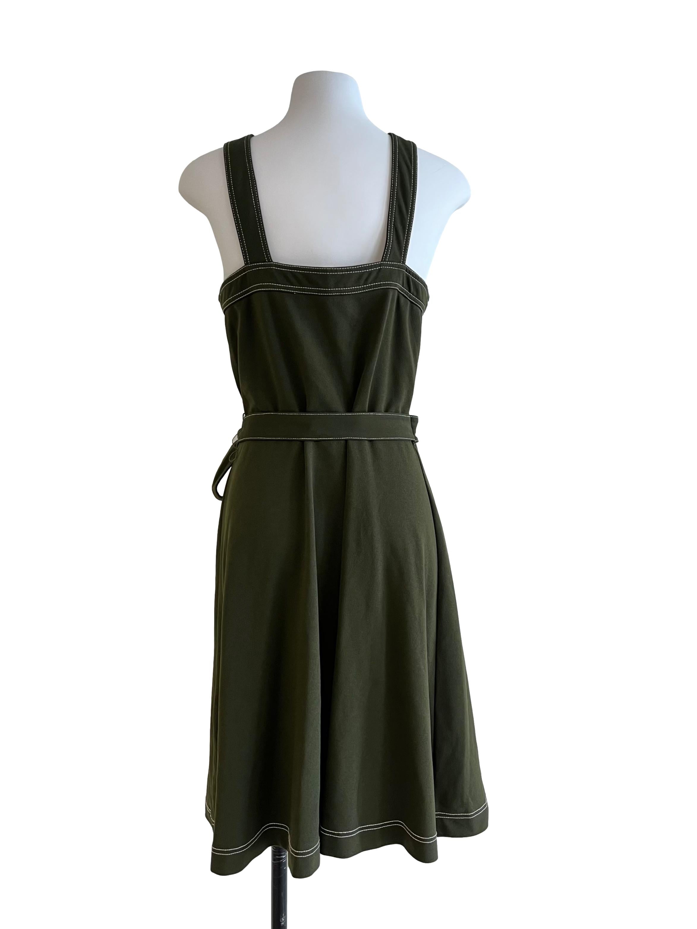 Army Green Emilia Dress CSN