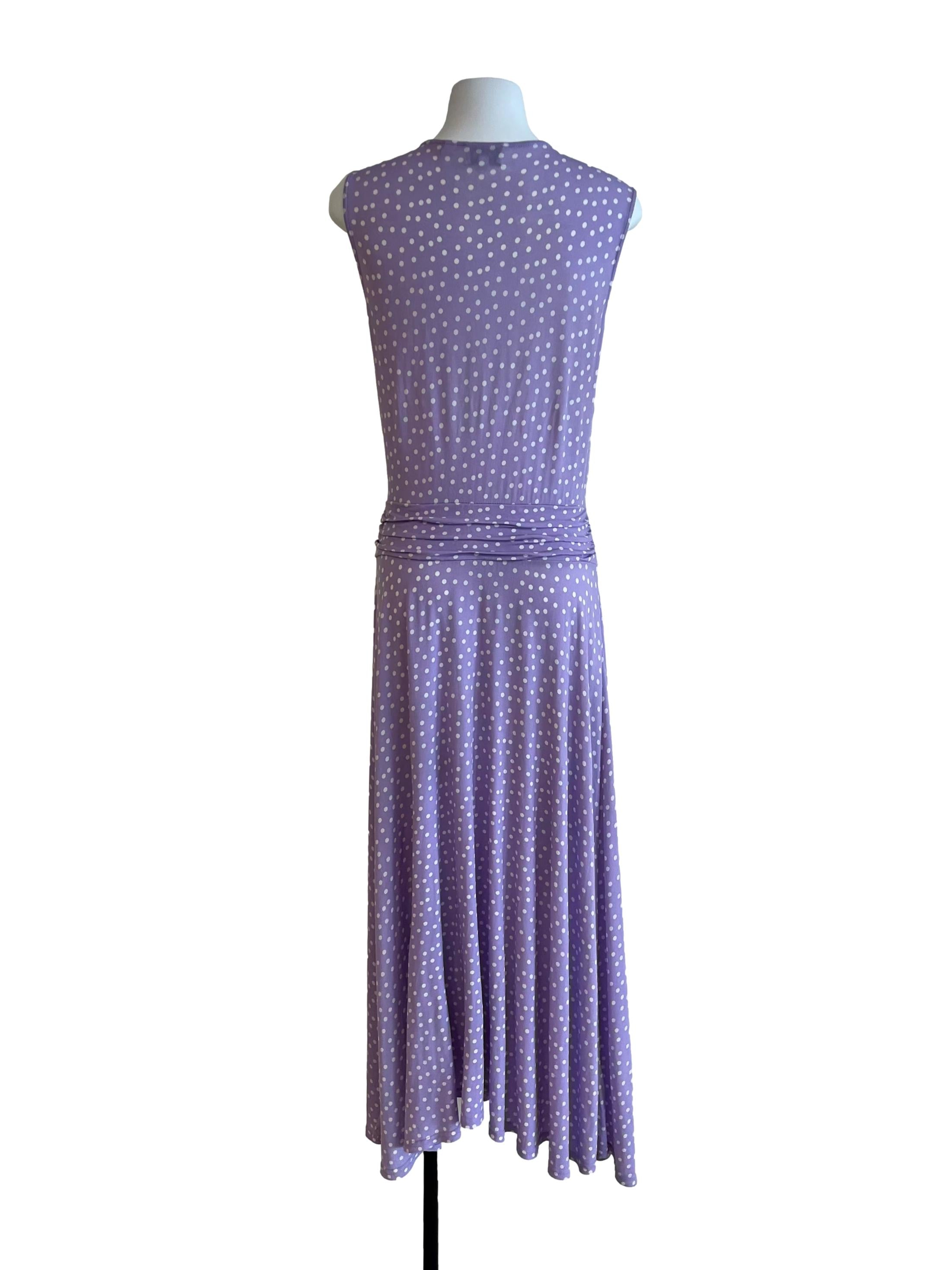 Confetti Purple Polka Dot Cindy Dress CSN