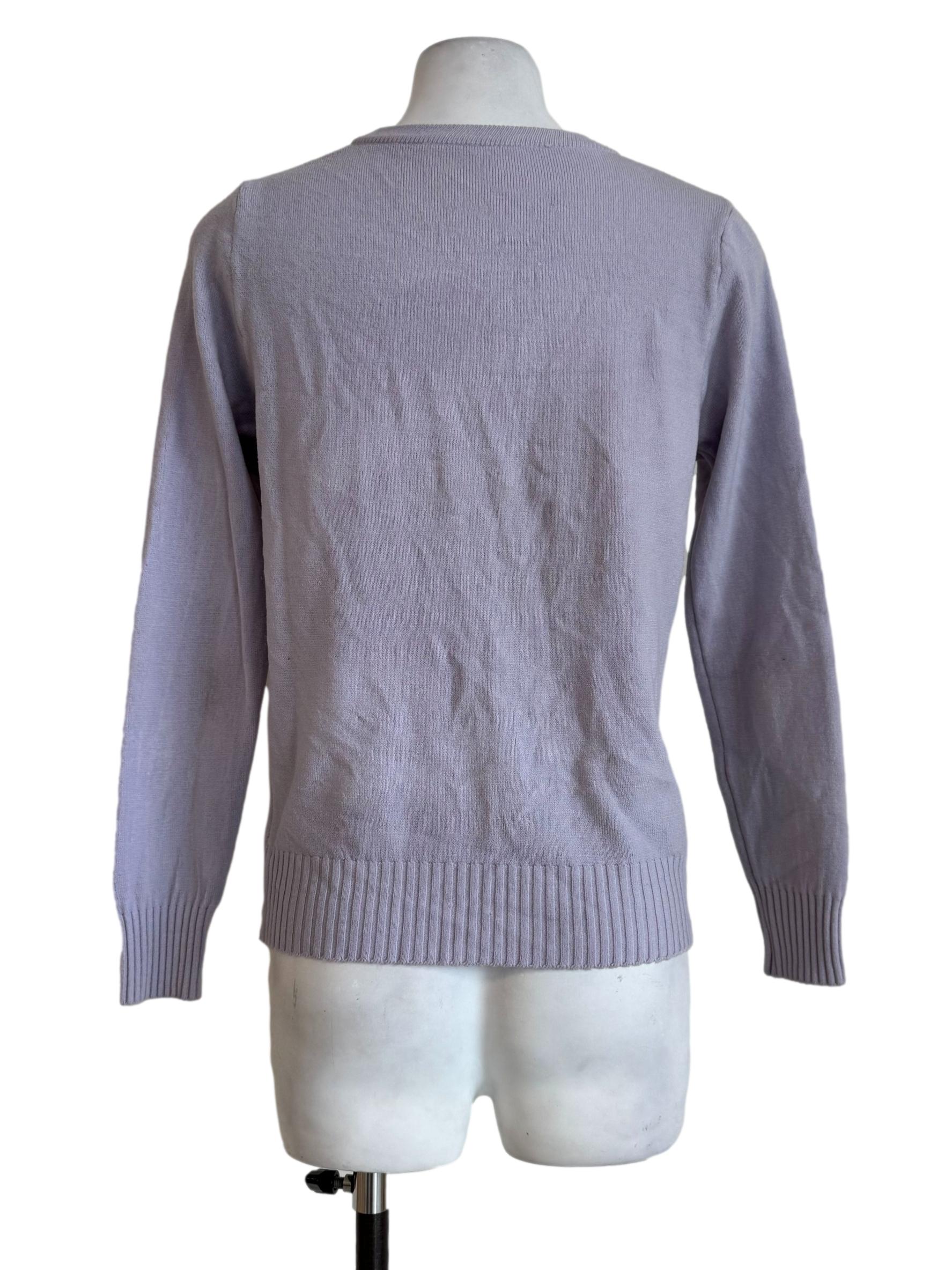 Dusty Lavender Long Sleeve Cardigan