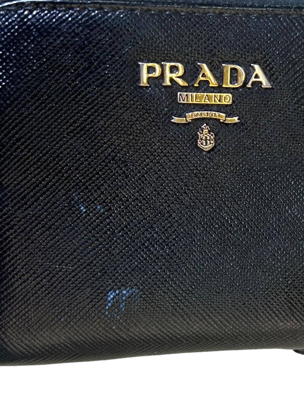 Black Prada Coin Purse