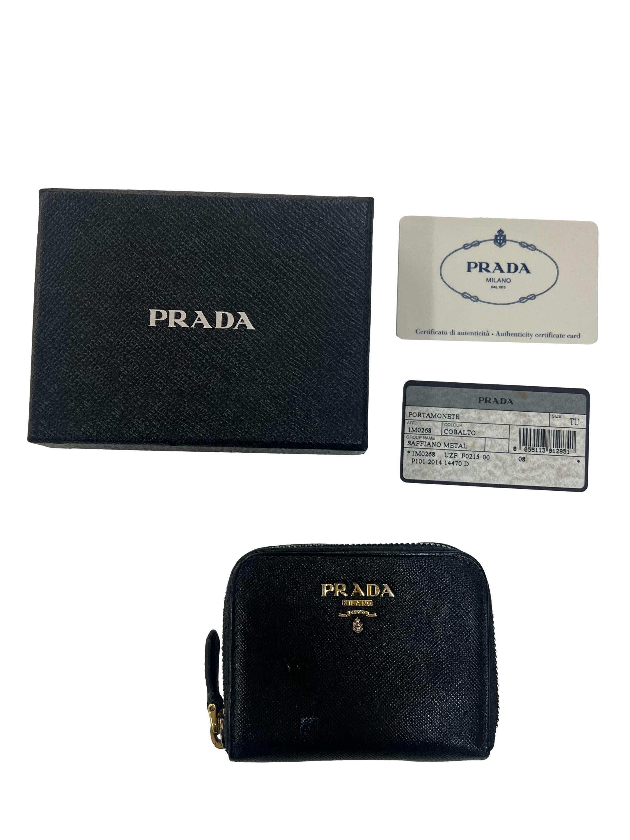 Black Prada Coin Purse