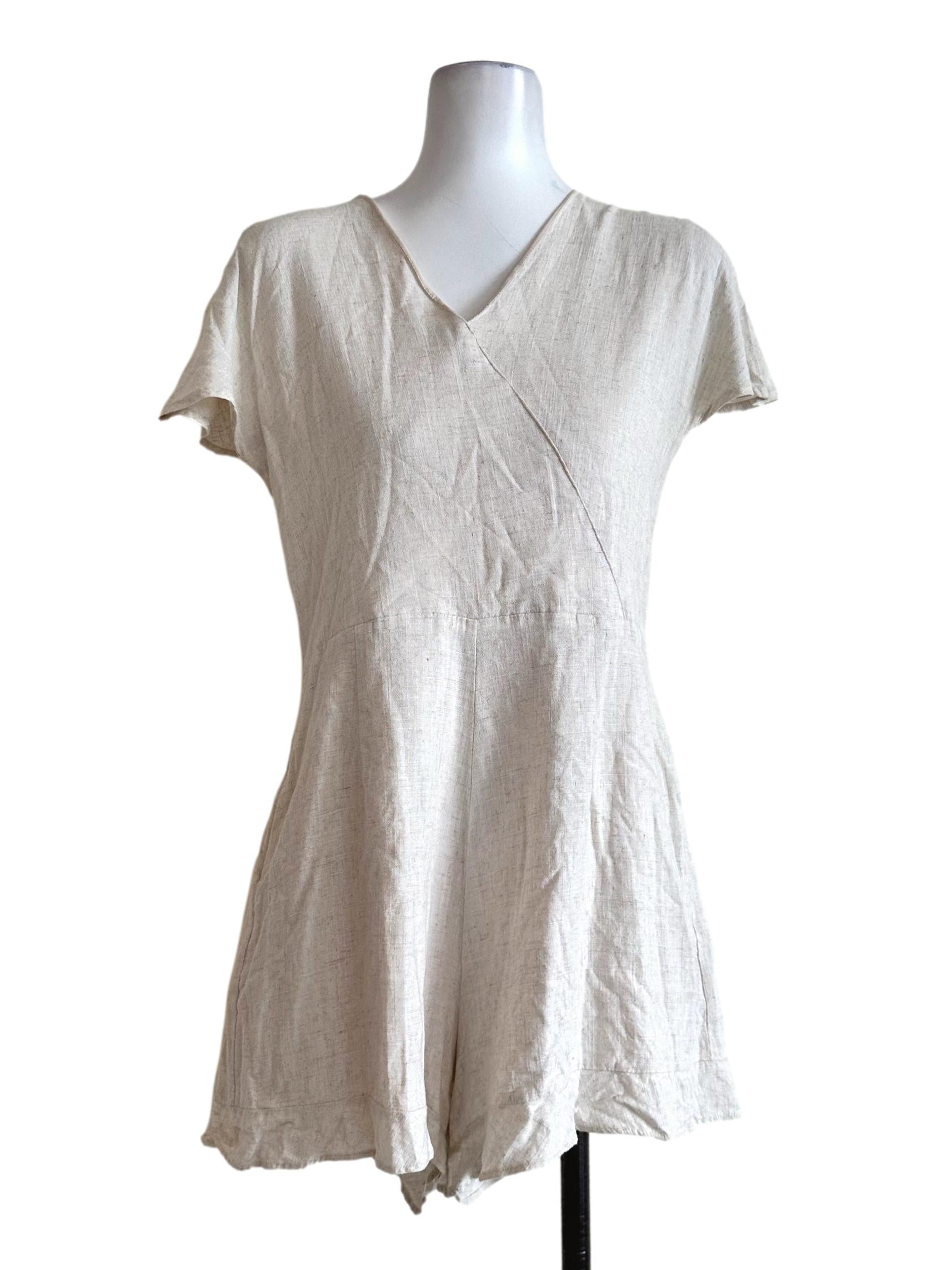 Sugar Cookie Beige Romper