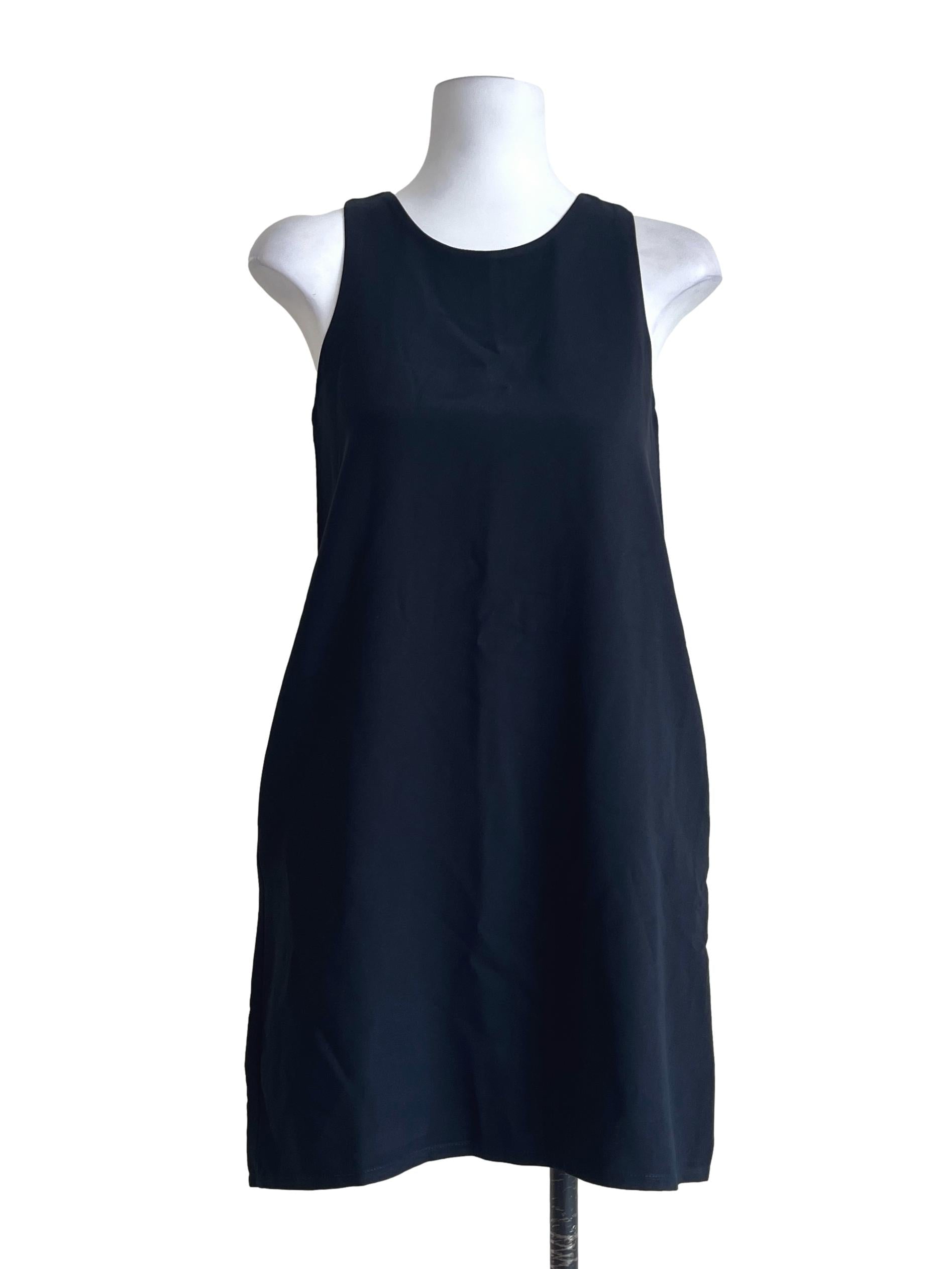 Denim Blue Halter Sleeveless Slip Dress TEM