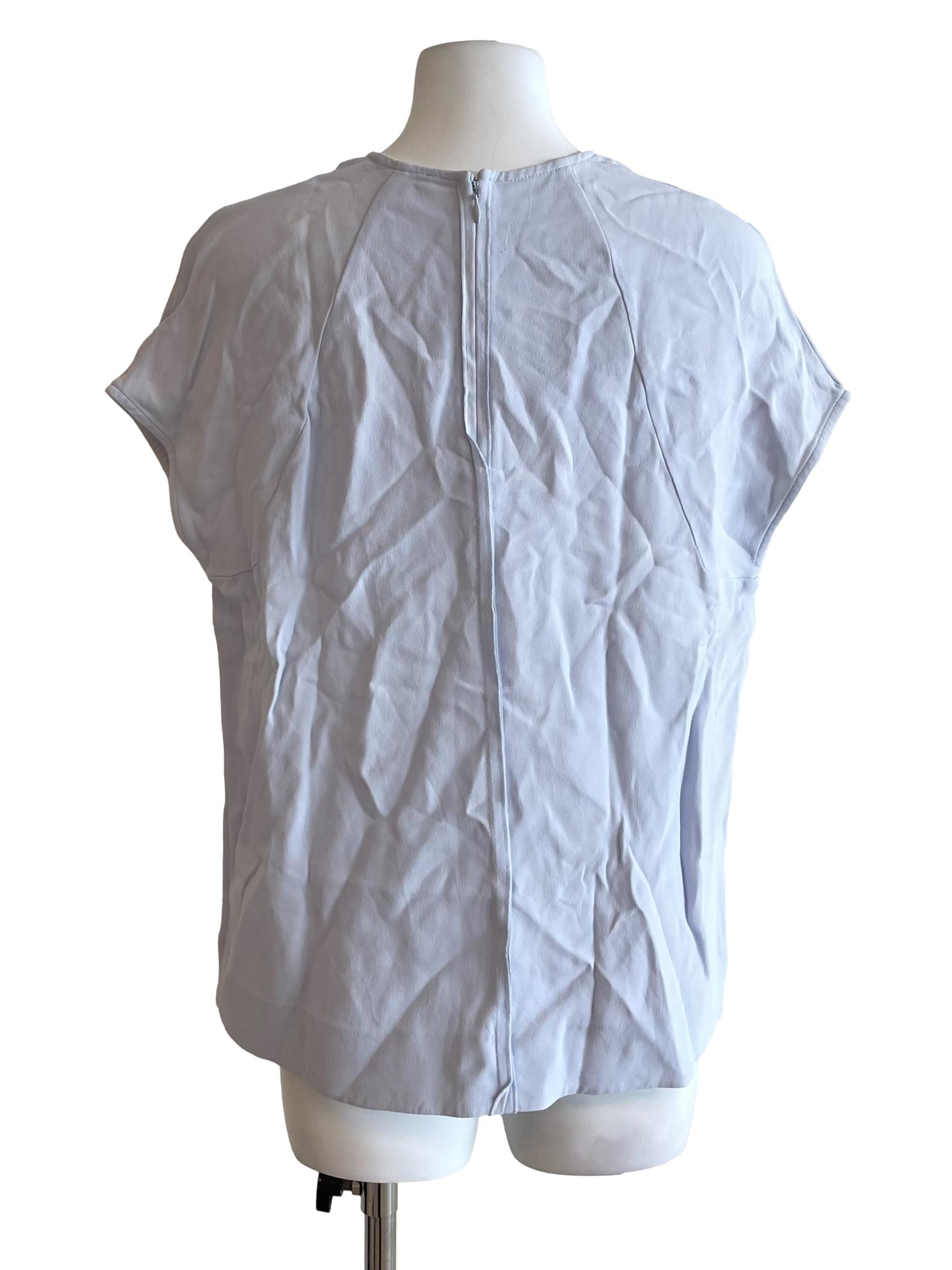 Periwinkle Drop Shoulder Top