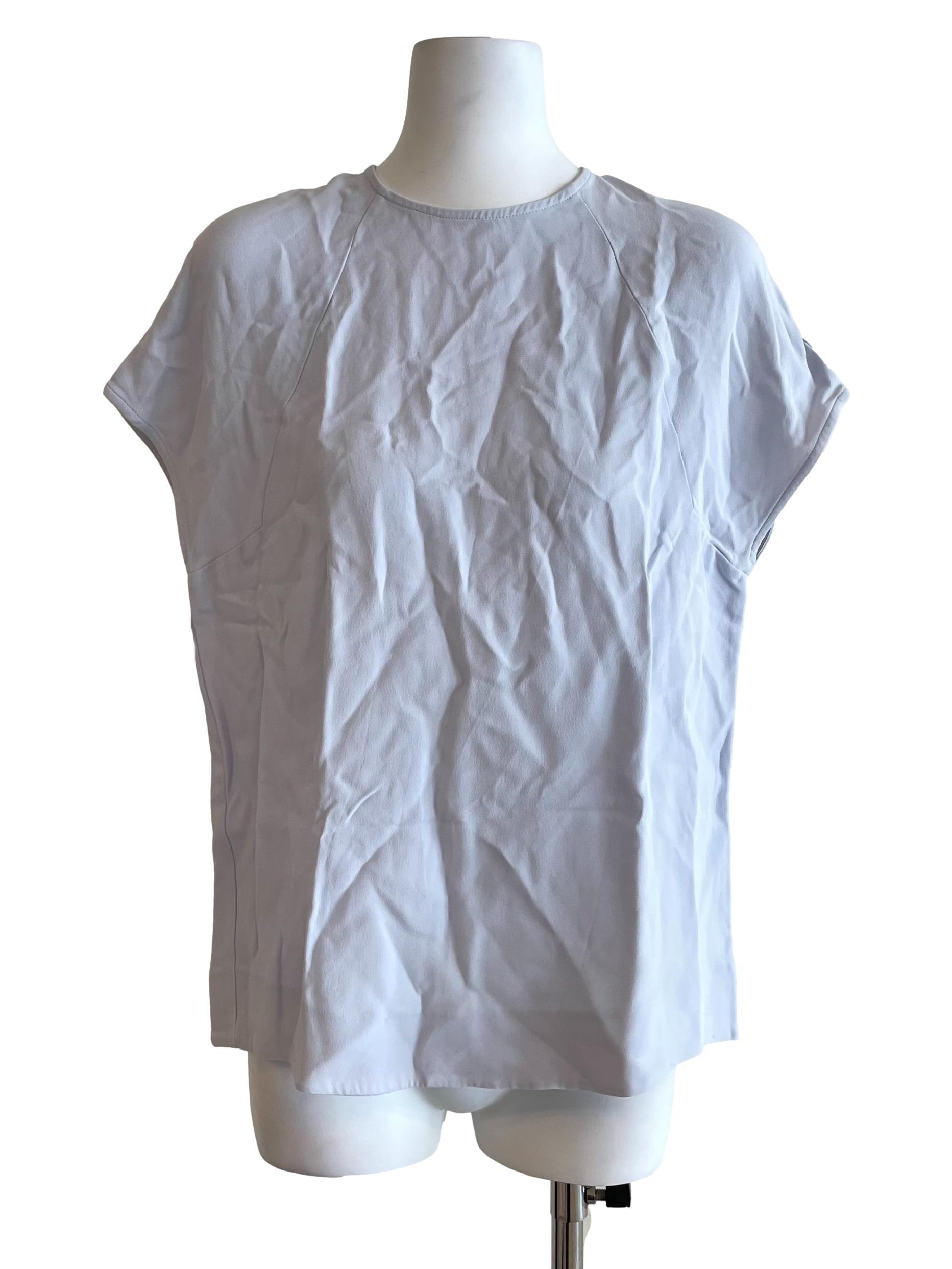 Periwinkle Drop Shoulder Top