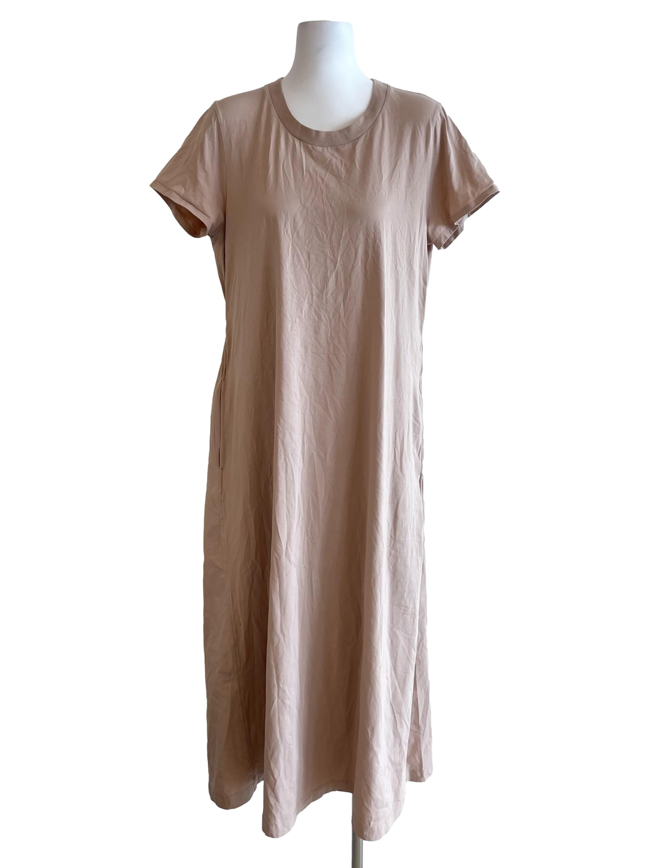 Latte Twirl Tee Dress
