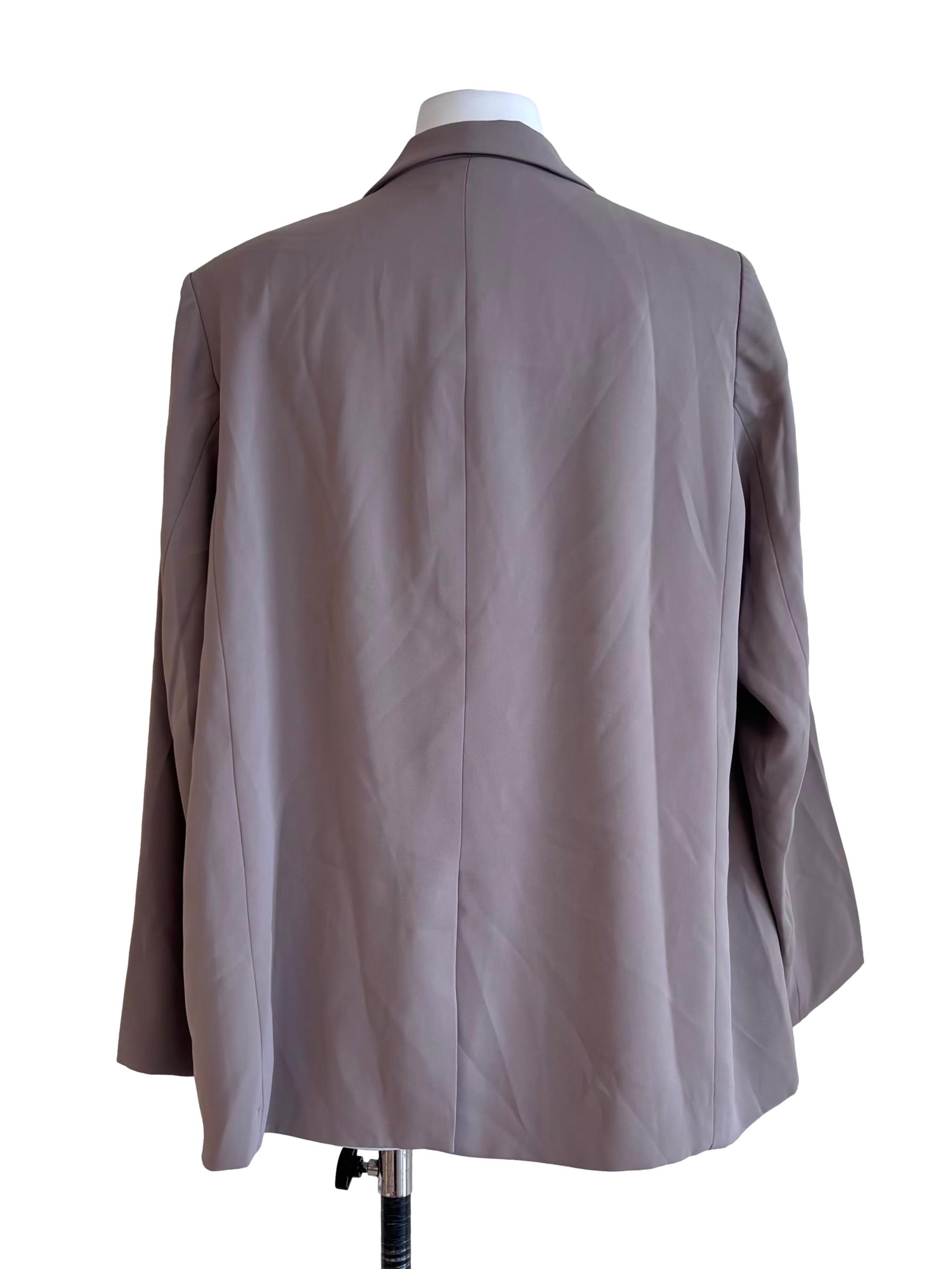 Dusty Purple Double Breasted Blazer