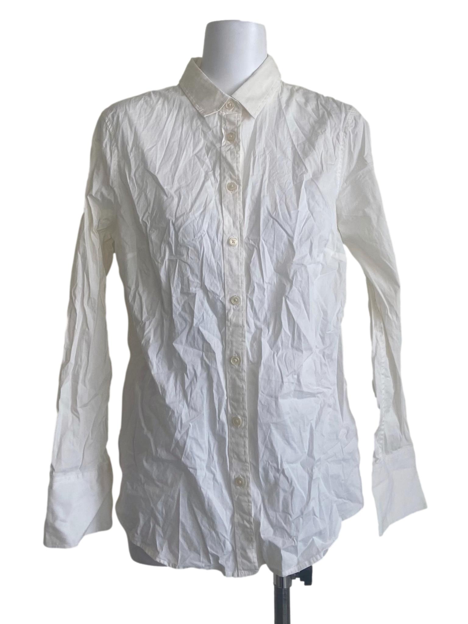 White Button Down Blouse