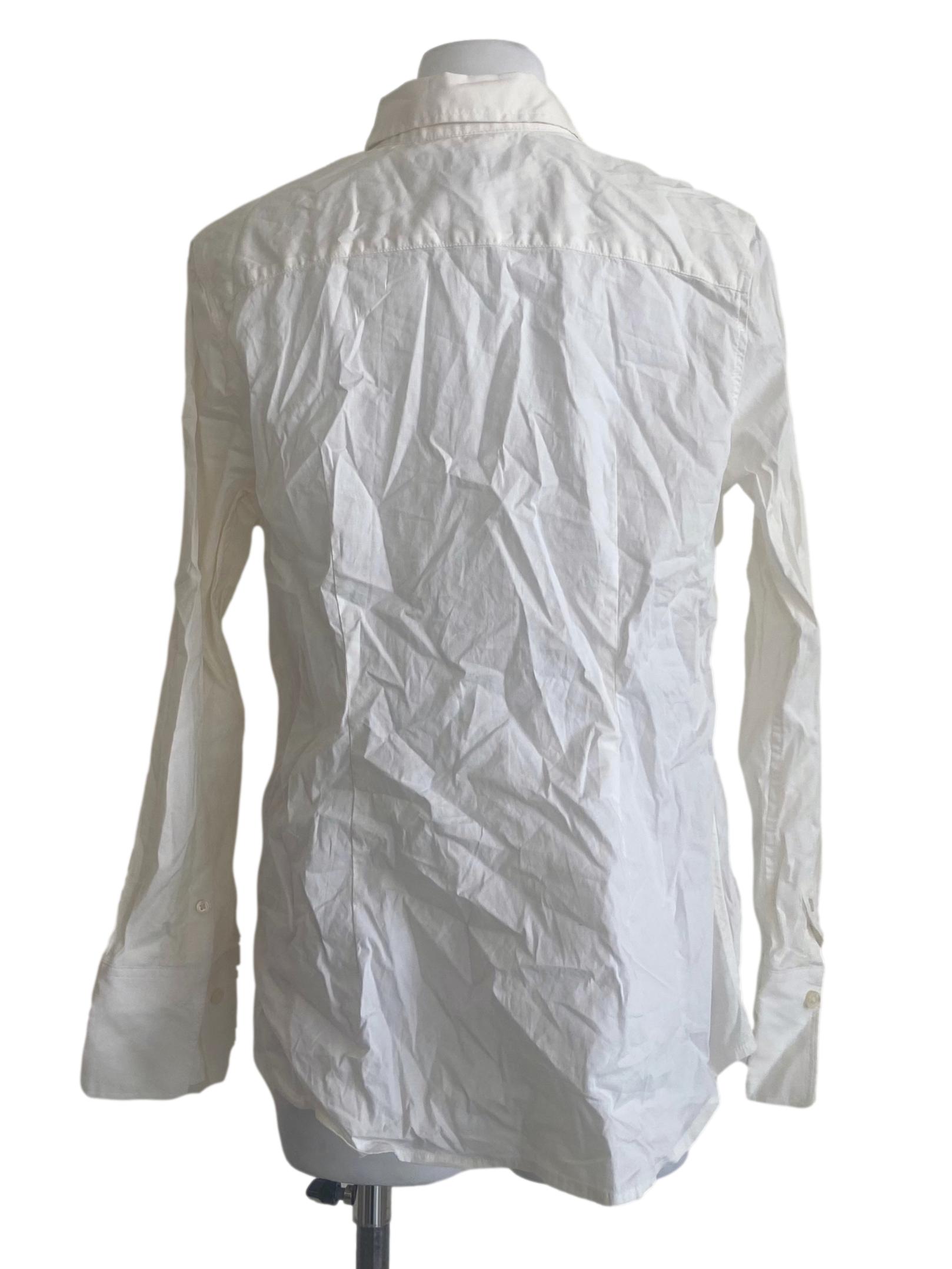 White Button Down Blouse