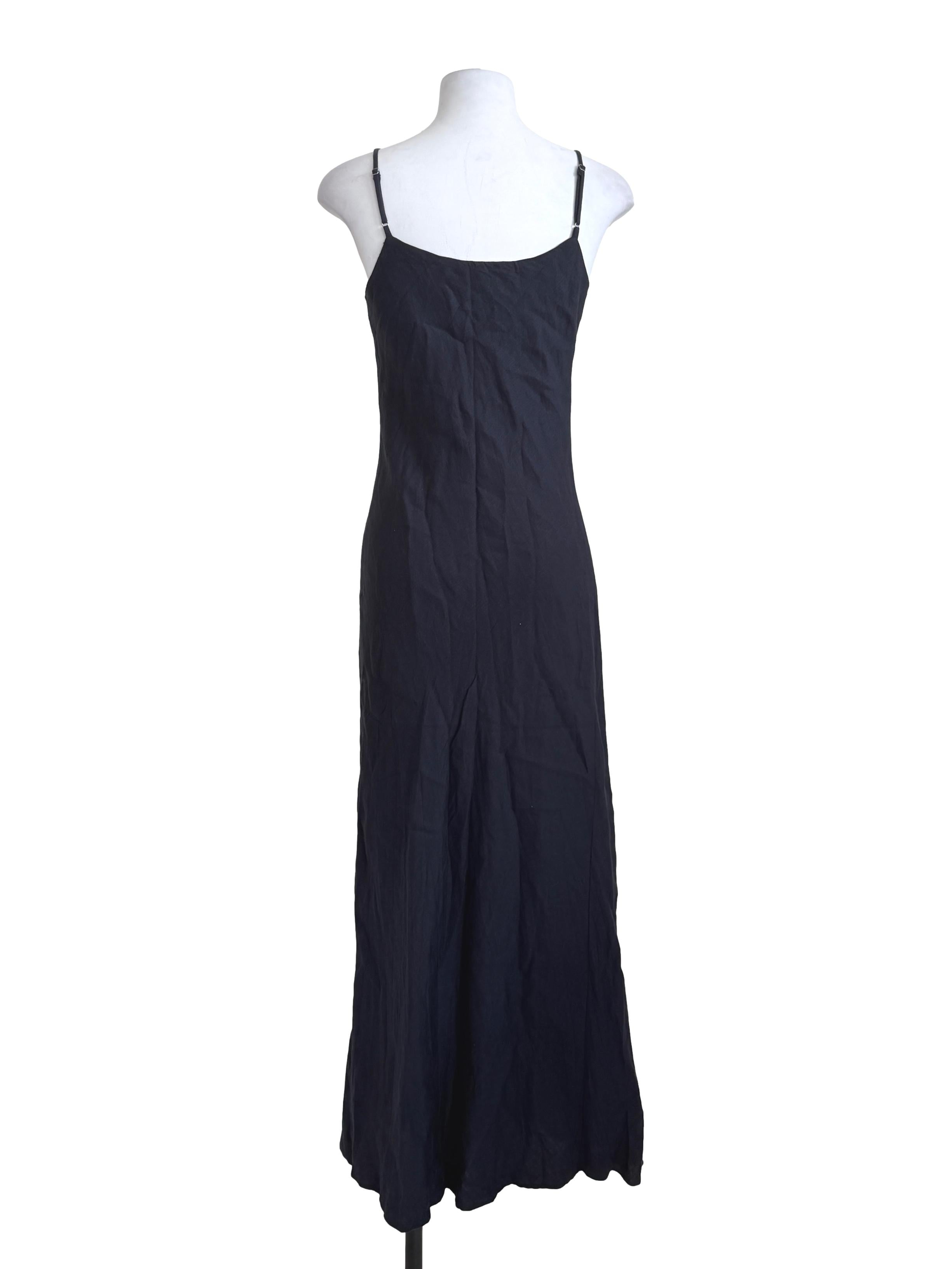 Navy Blue Slip Dress