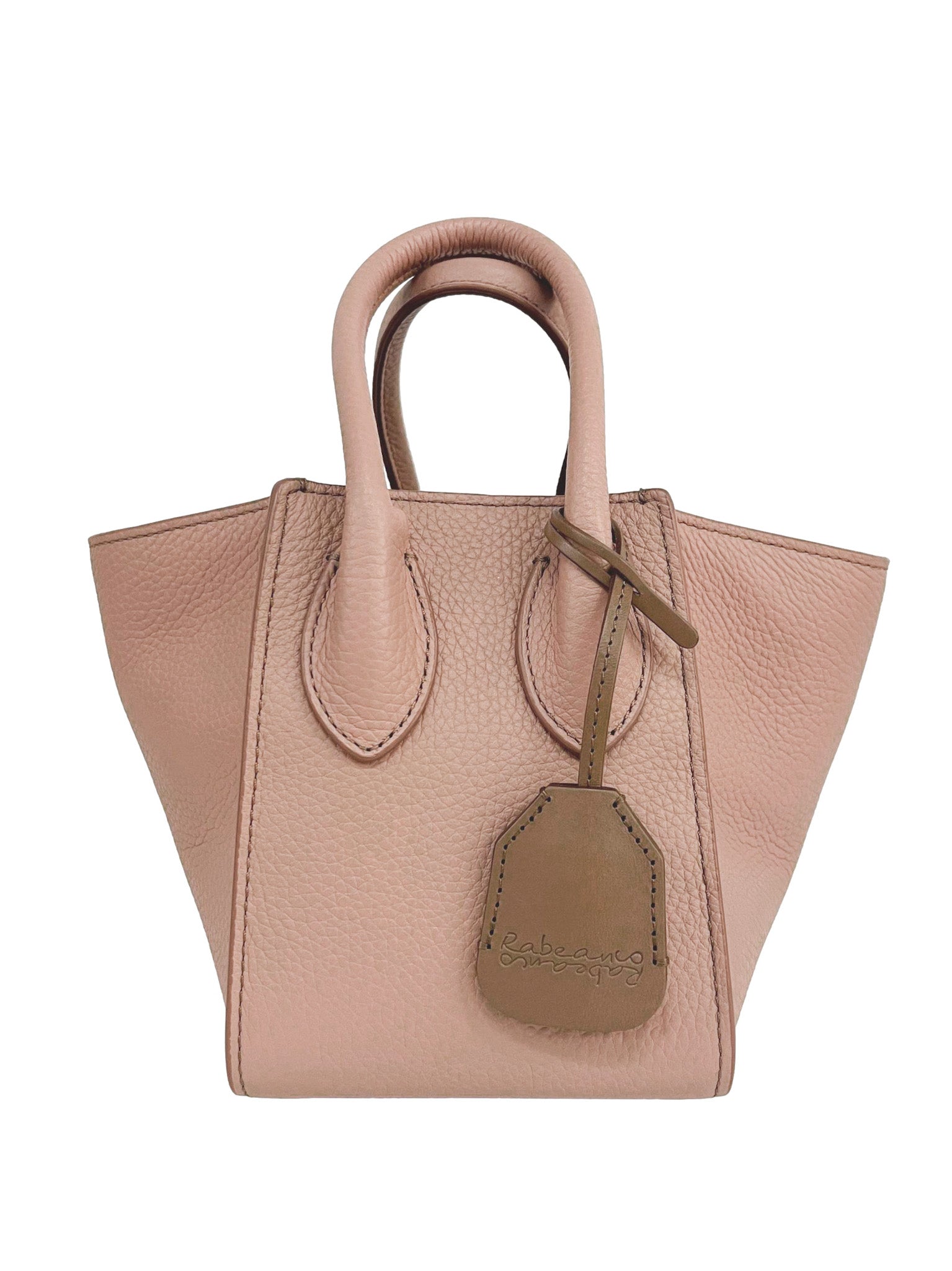 Pink Mini Zip Top Crossbody Bag