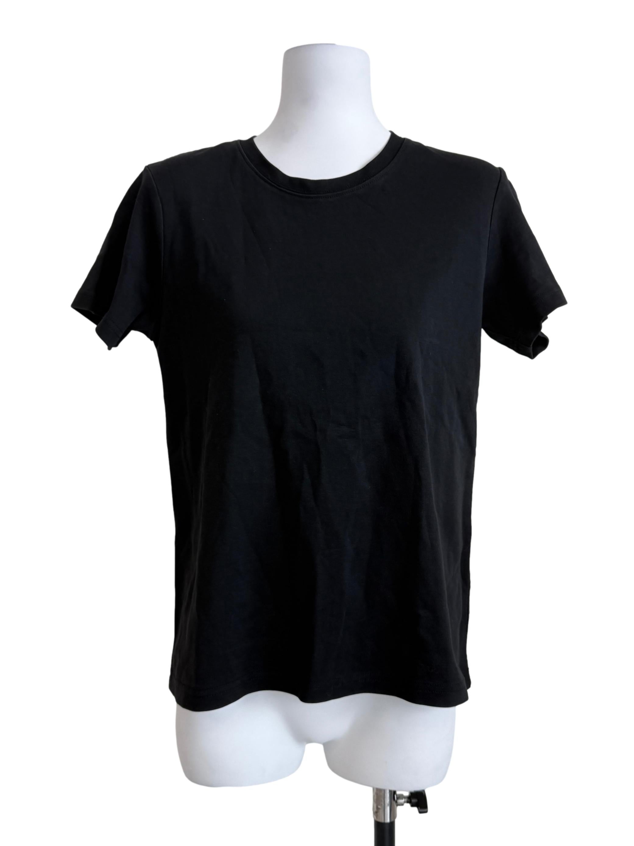 Black Basic Short Sleeve Tee
