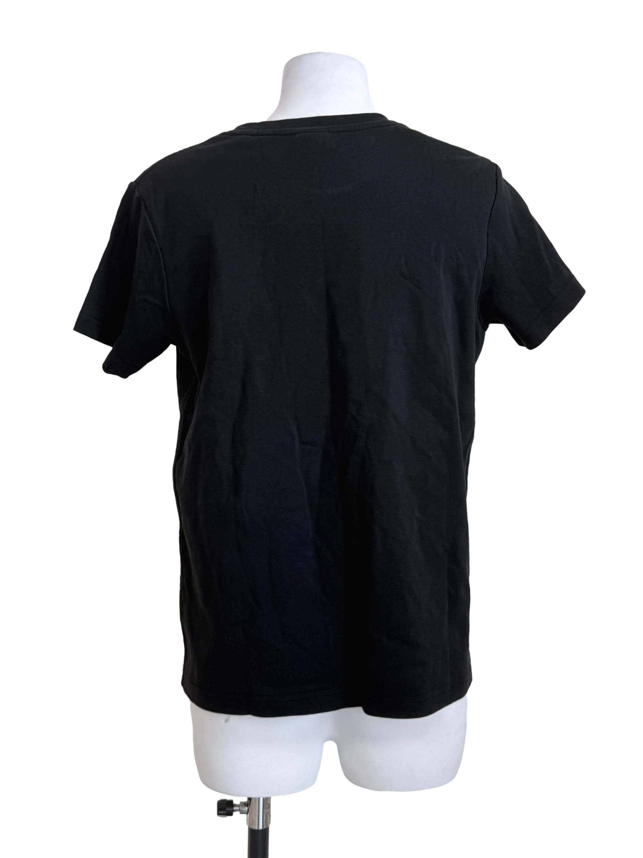 Black Basic Short Sleeve Tee