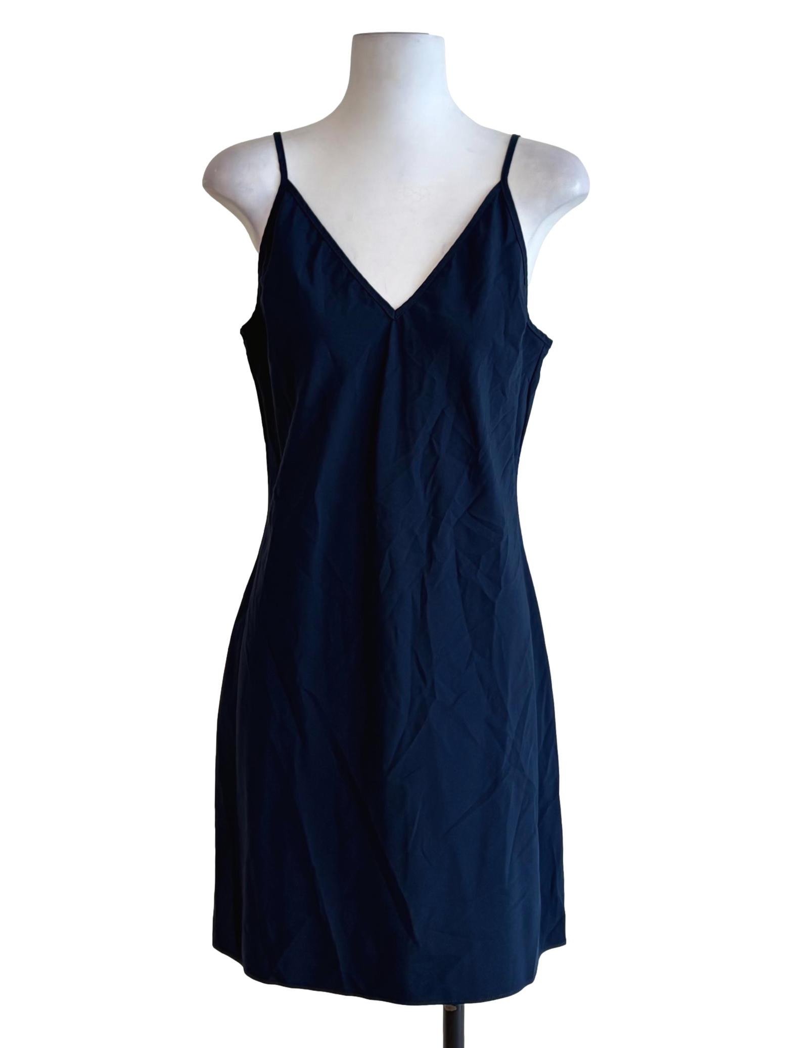 Midnight Blue Slip Dress