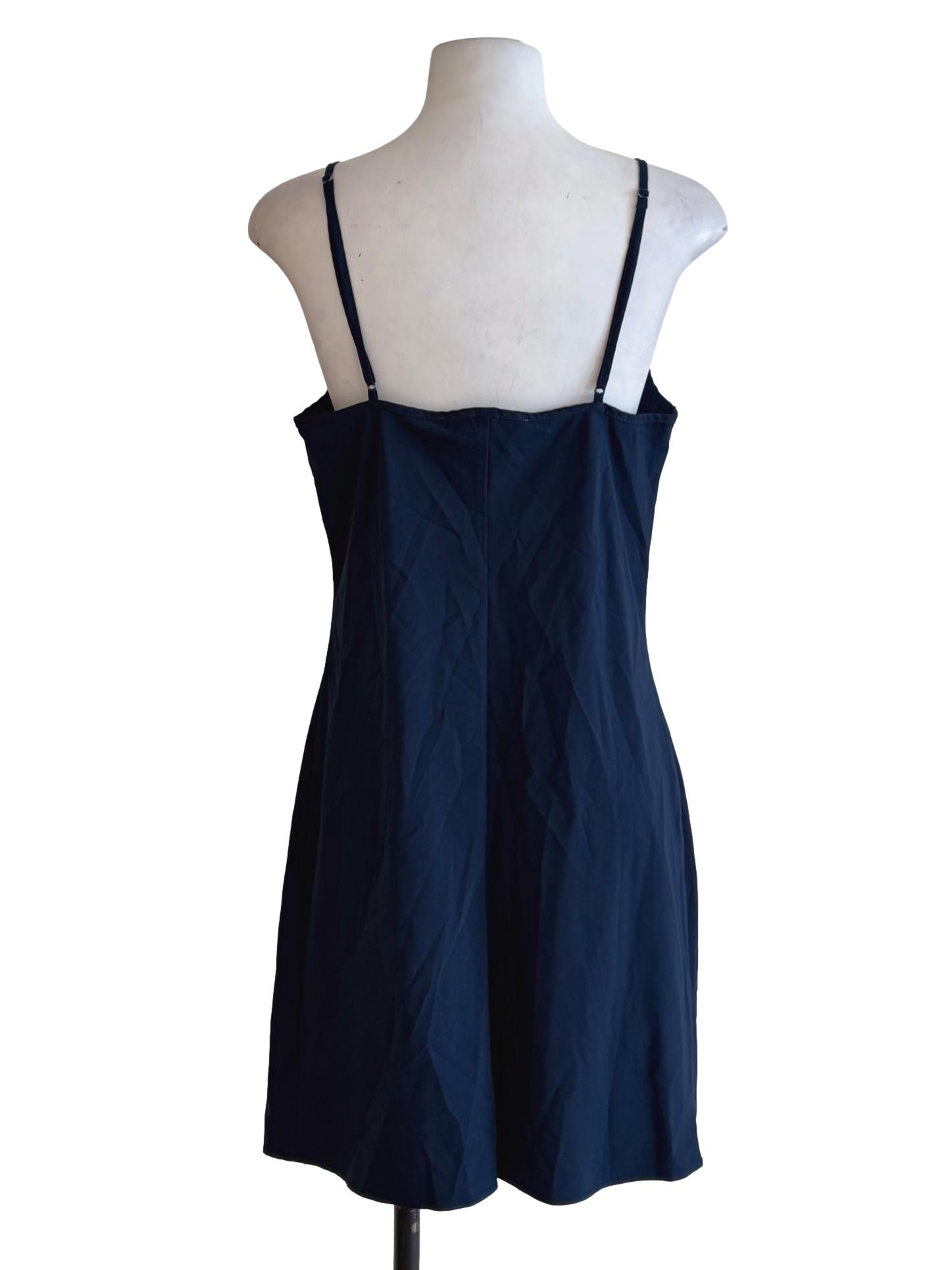 Midnight Blue Slip Dress