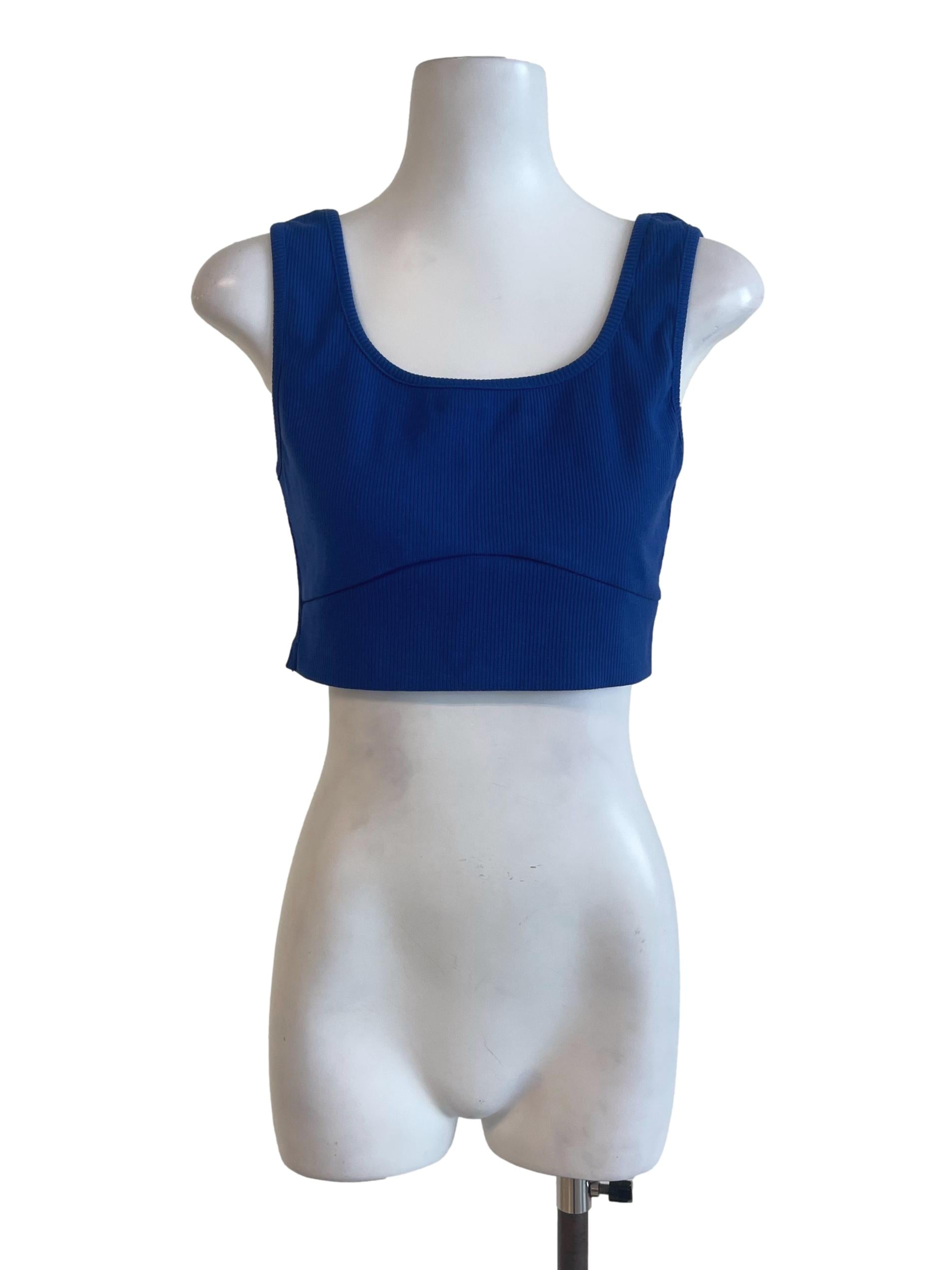 Super Gurl Blue Basic Bra Top | REFASH