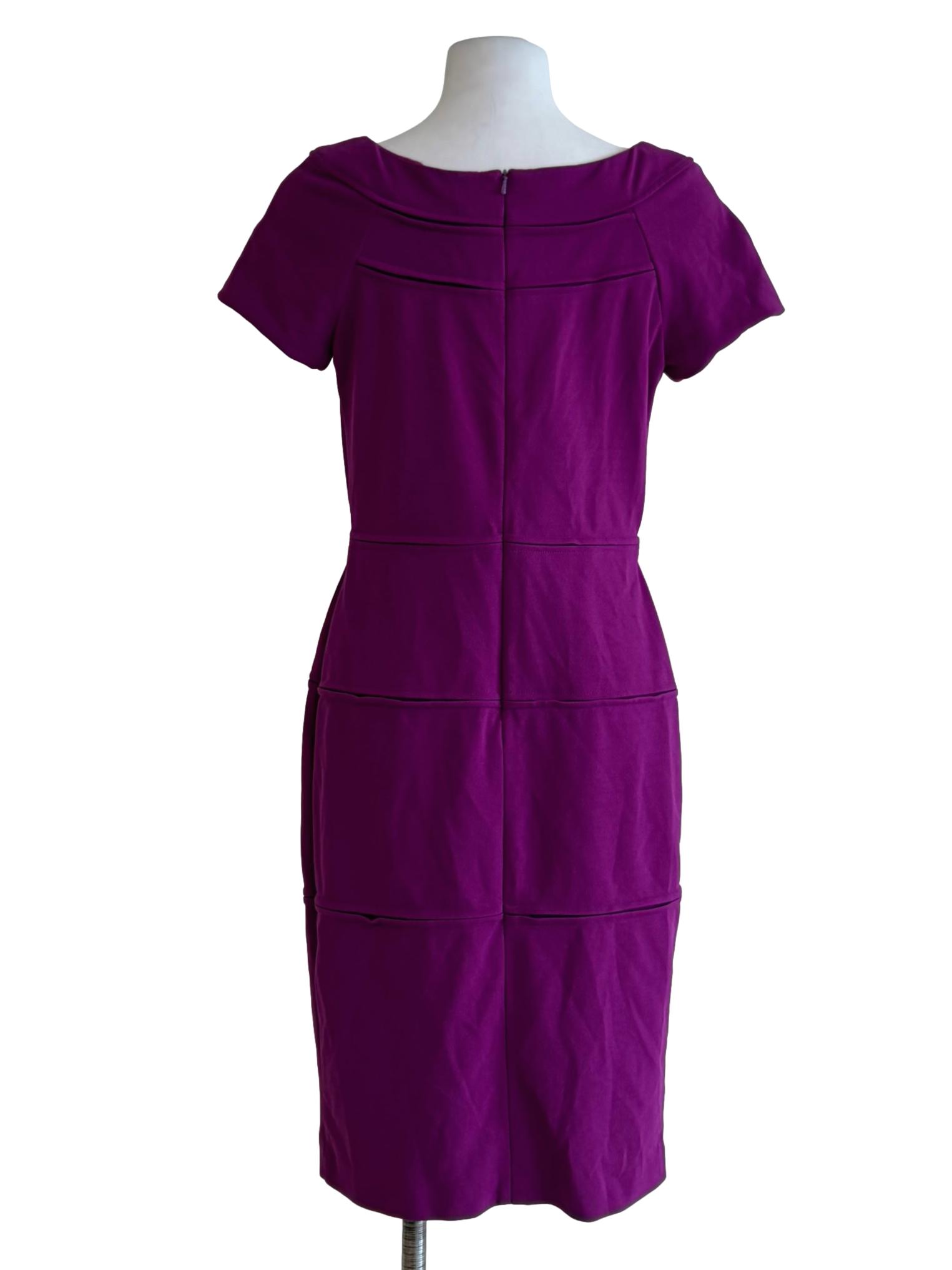 Grape Purple Tiered Bodycon Dress