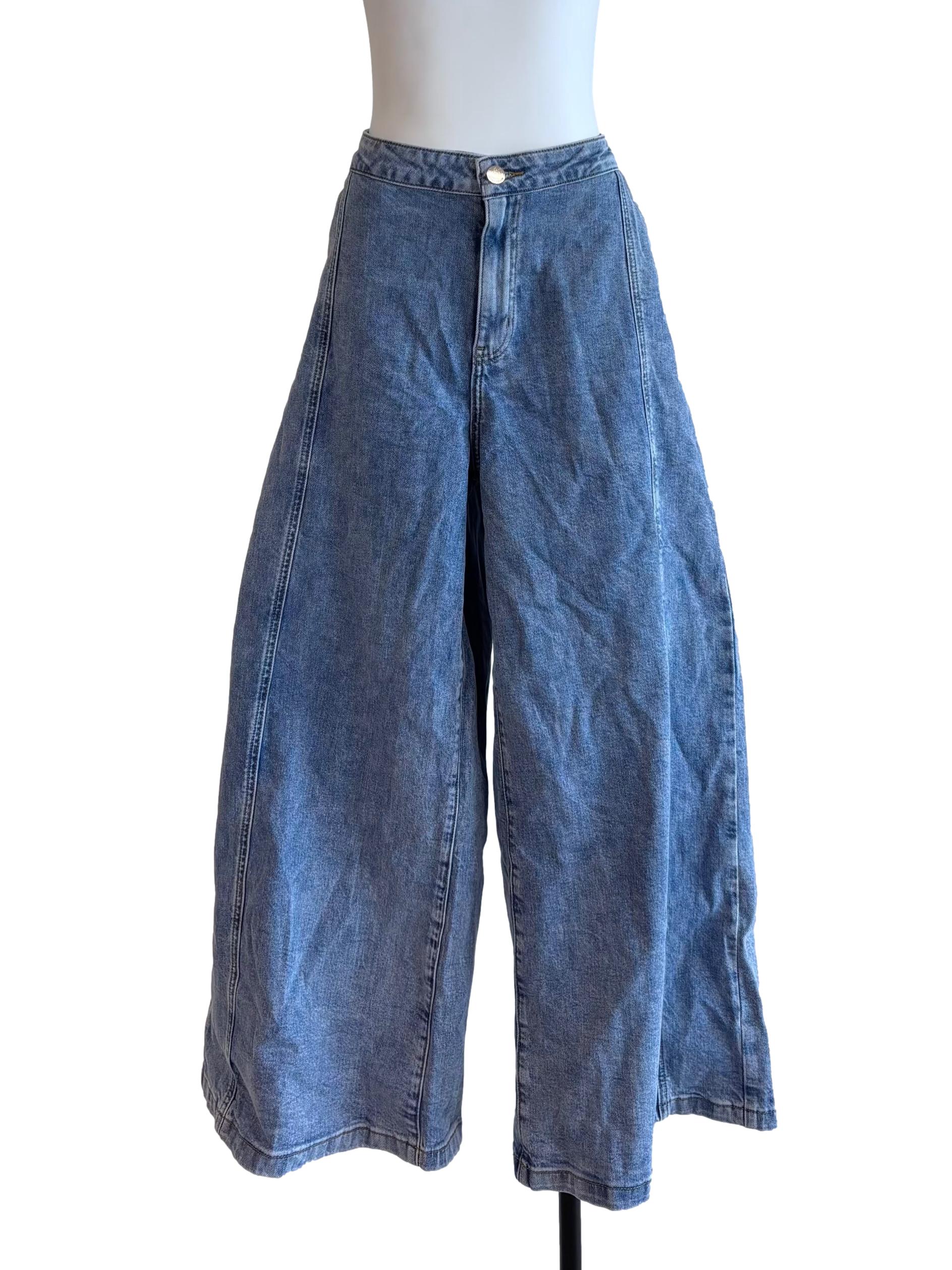 Light Blue Denim Baggy Jeans