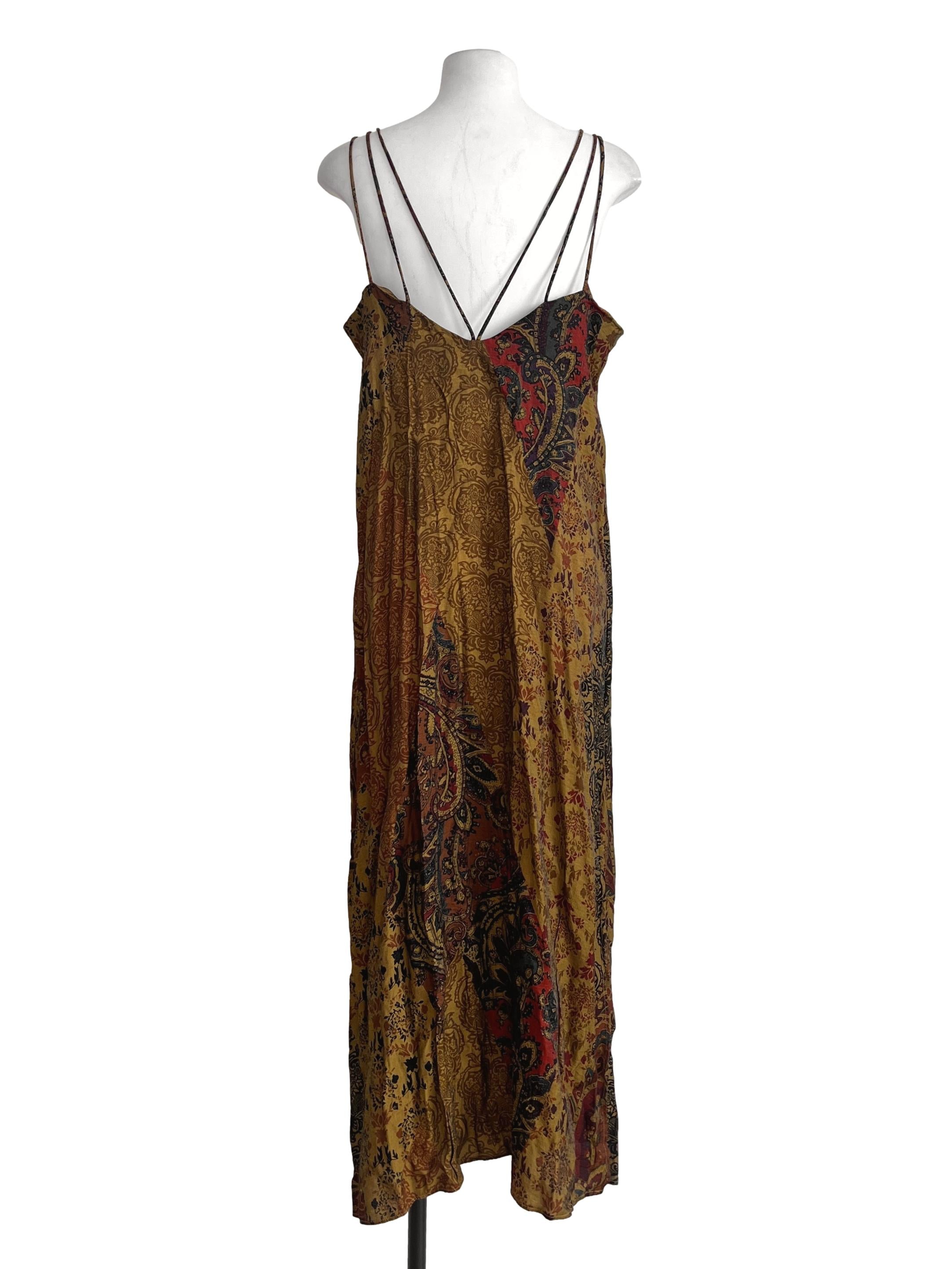 Peanut Brown Sweetheart Sleeveless Slip Dress