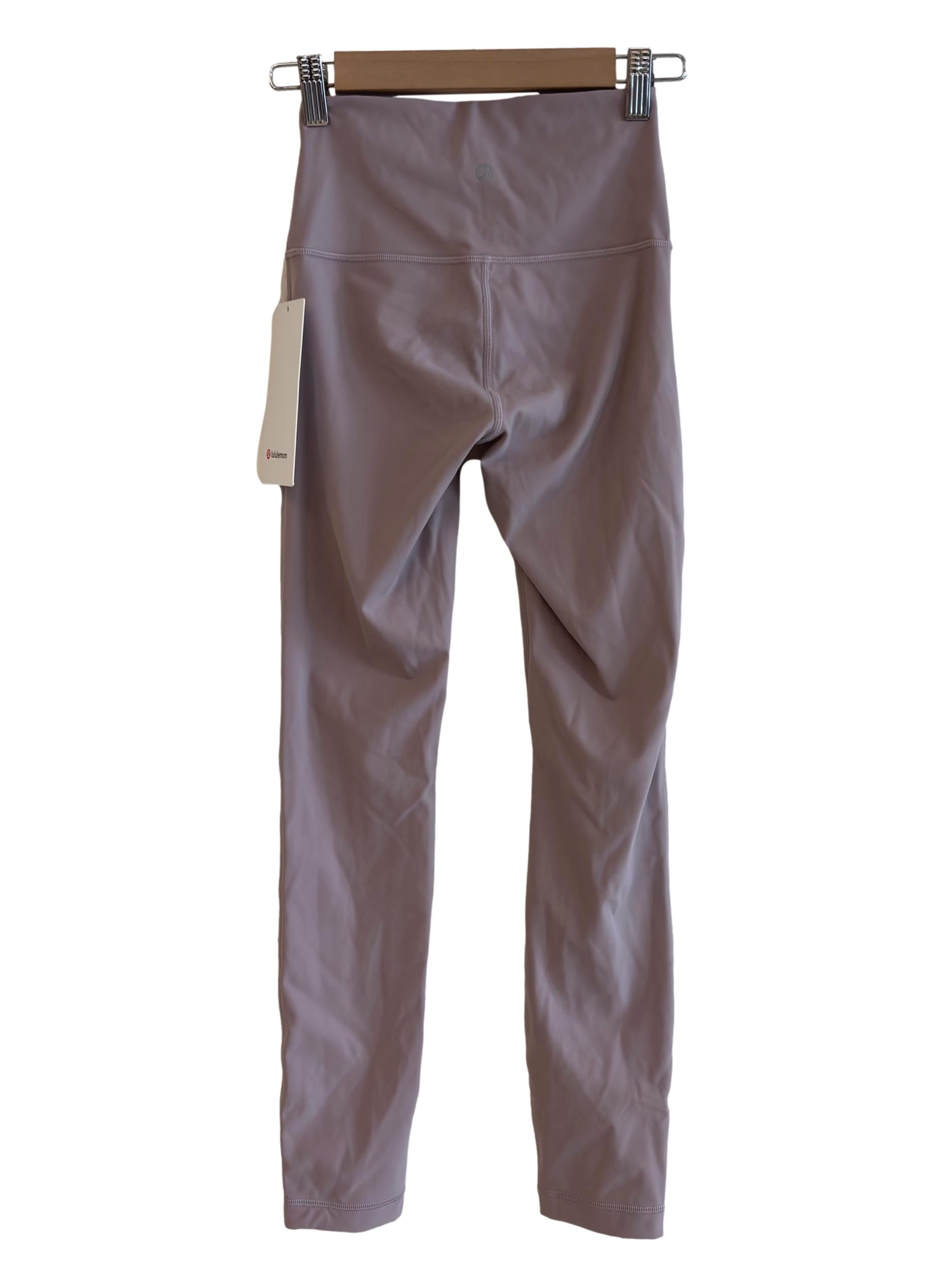 Pale Purple High Rise Tight