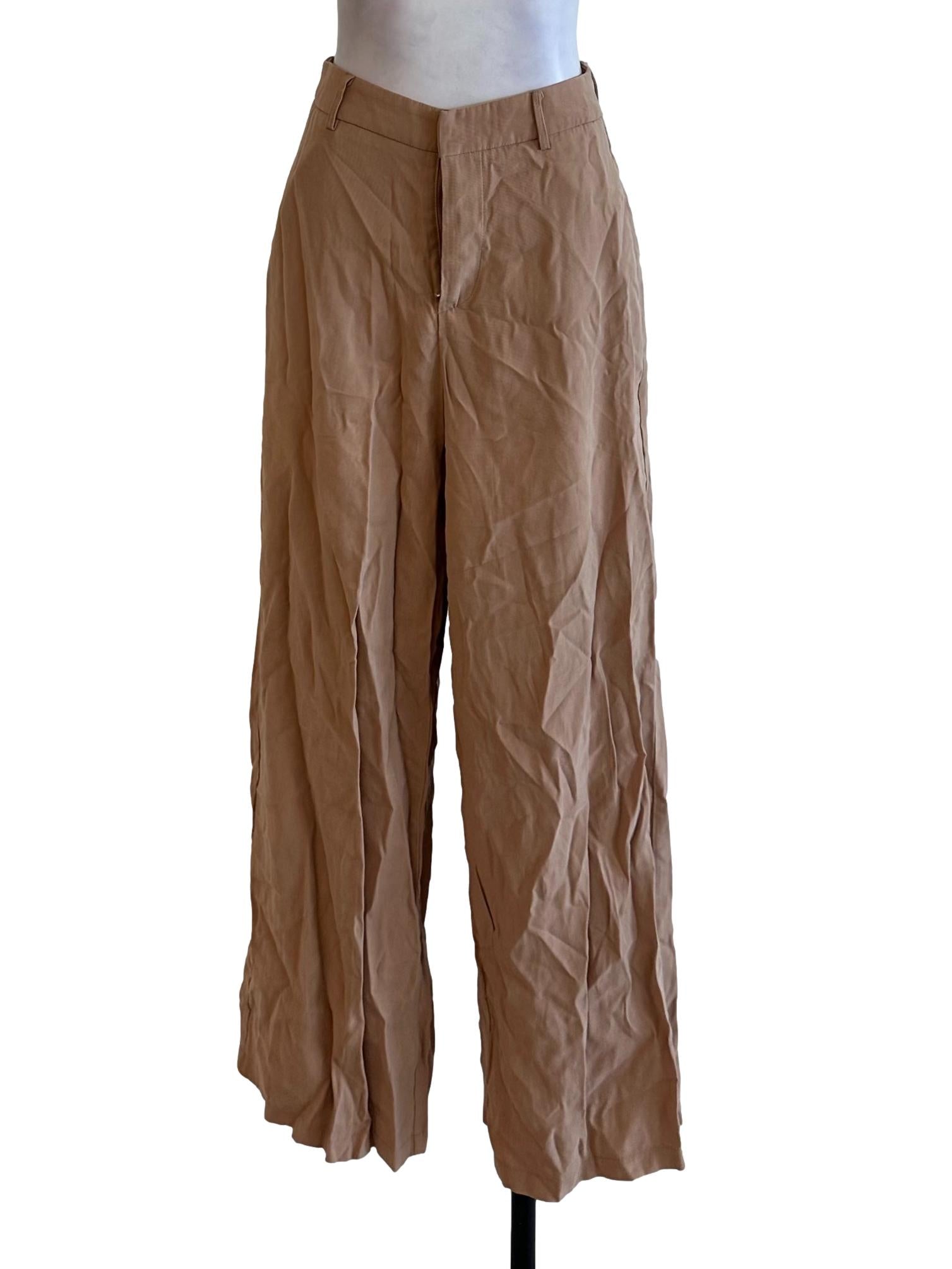 Latte Brown Formal Pants