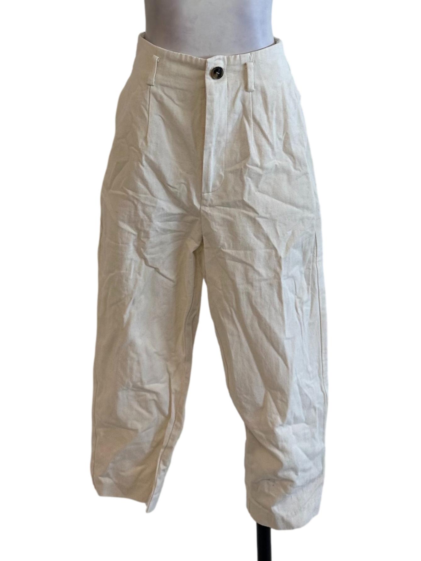 Off White Bermuda Pants